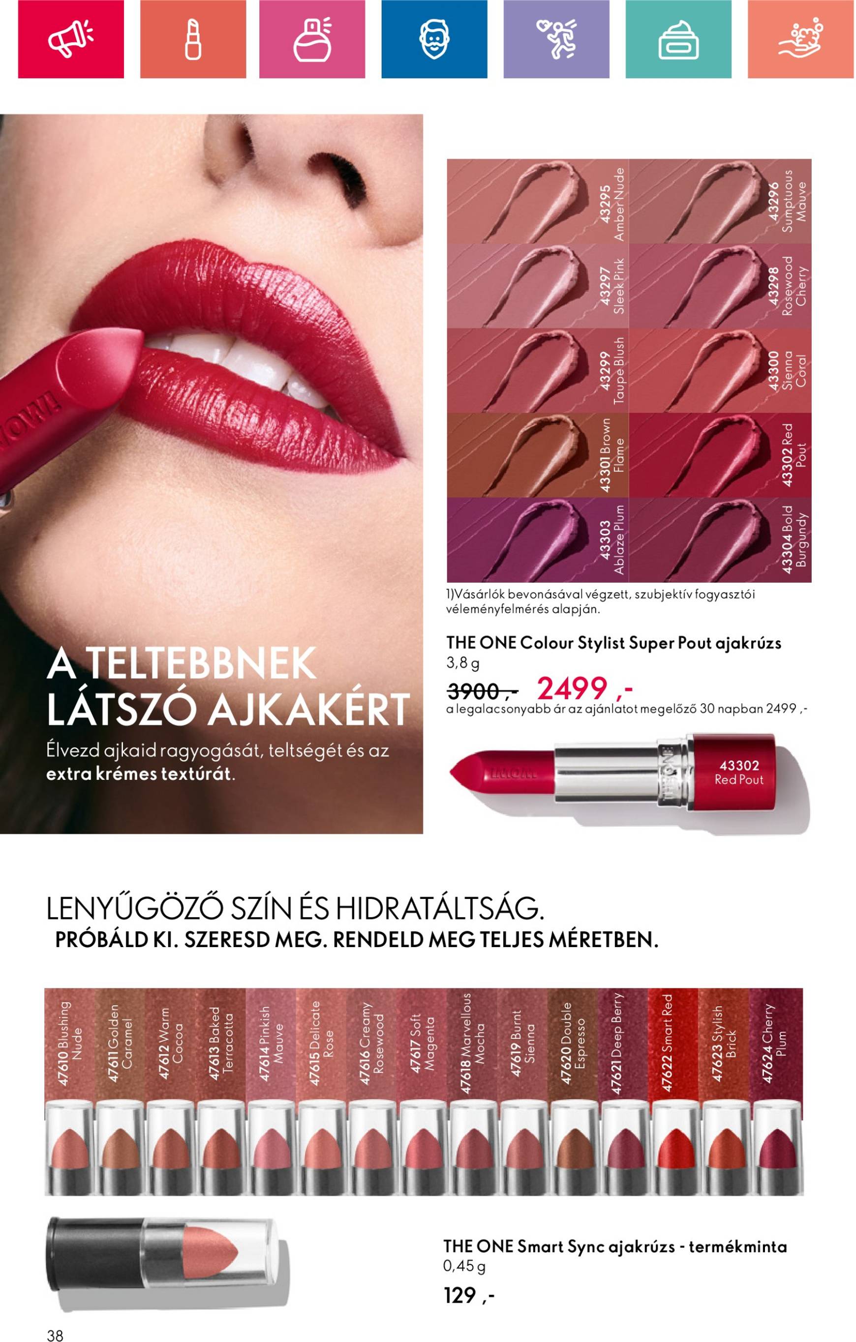 oriflame - Oriflame akciós újság, érvényes 10.20. - 11.09. - page: 38