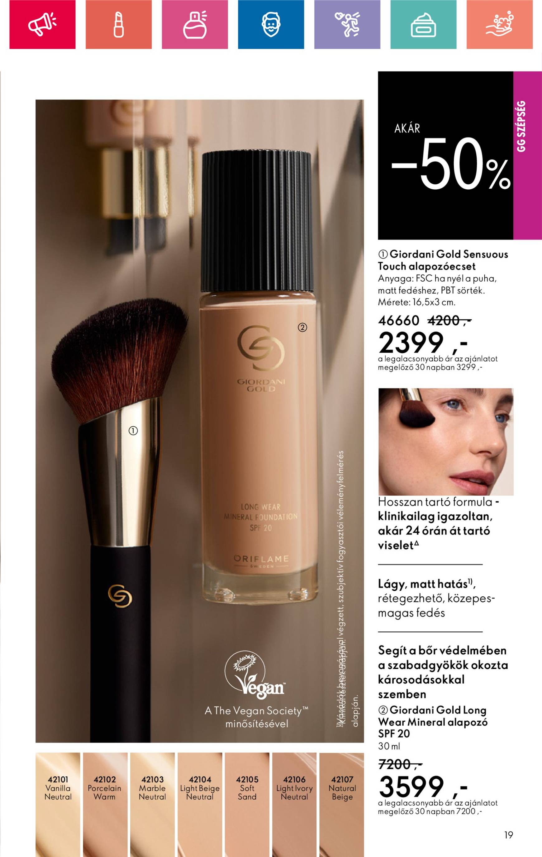 oriflame - Oriflame akciós újság, érvényes 10.20. - 11.09. - page: 19