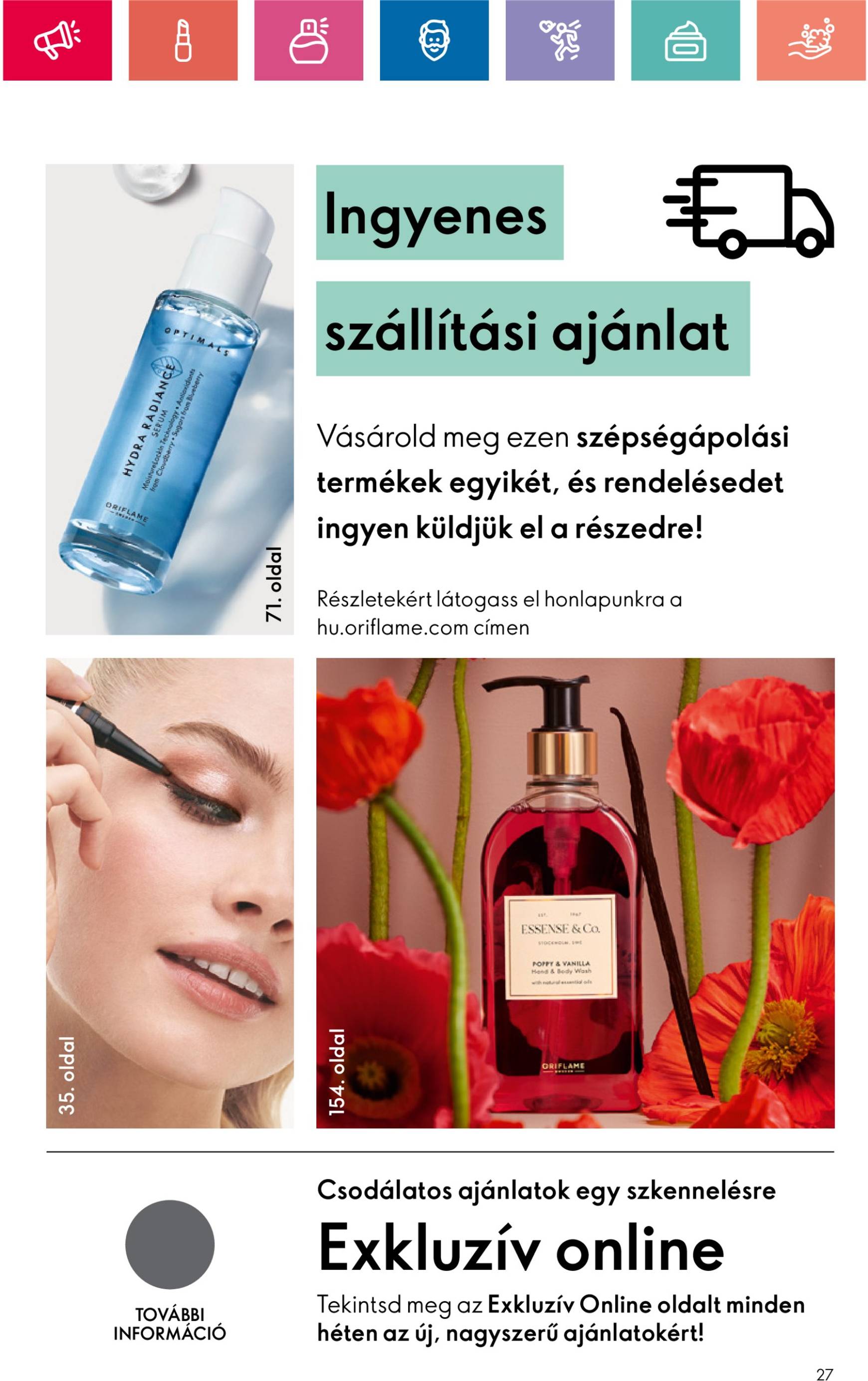 oriflame - Oriflame akciós újság, érvényes 10.20. - 11.09. - page: 27