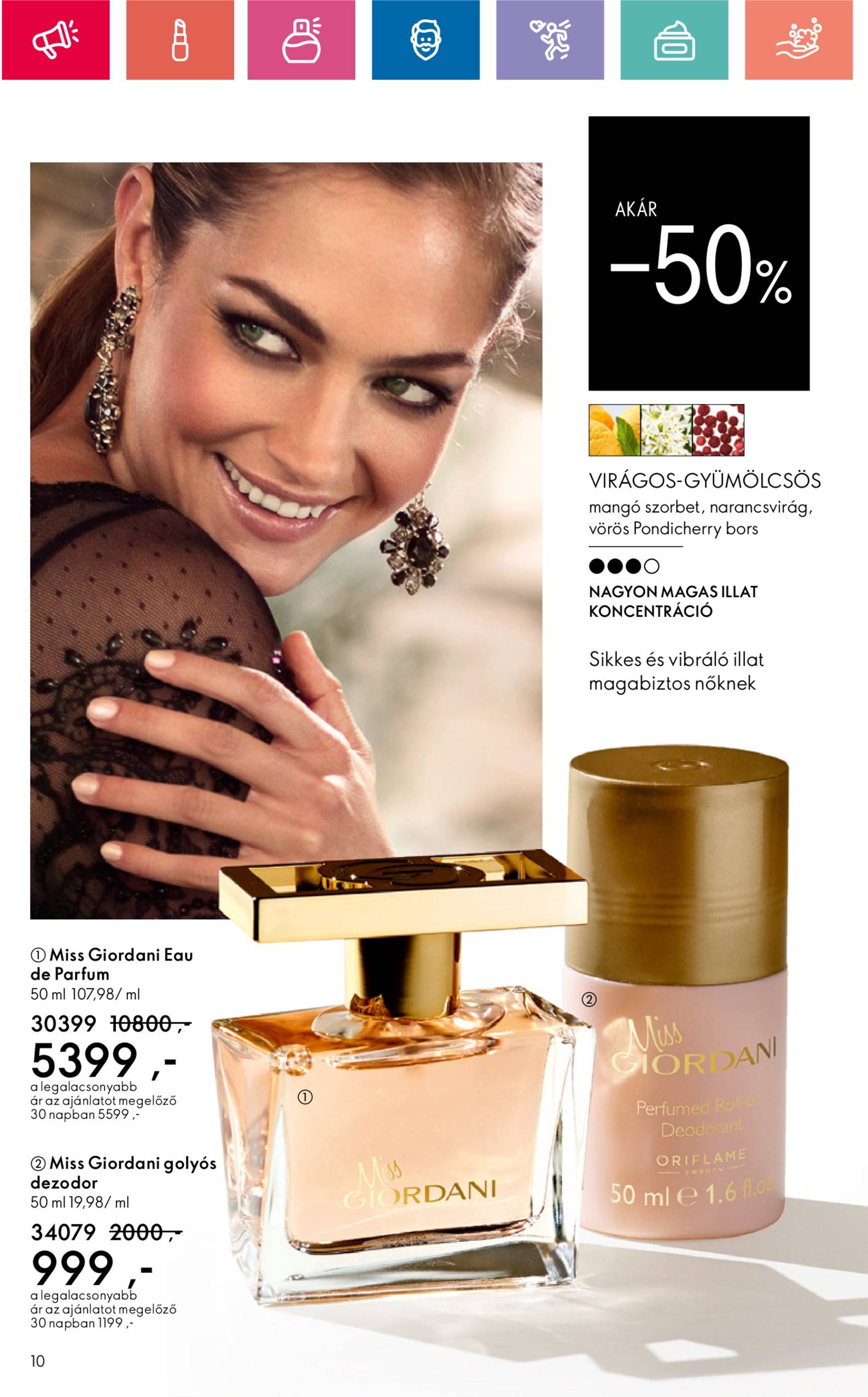 oriflame - Oriflame akciós újság, érvényes 10.20. - 11.09. - page: 10