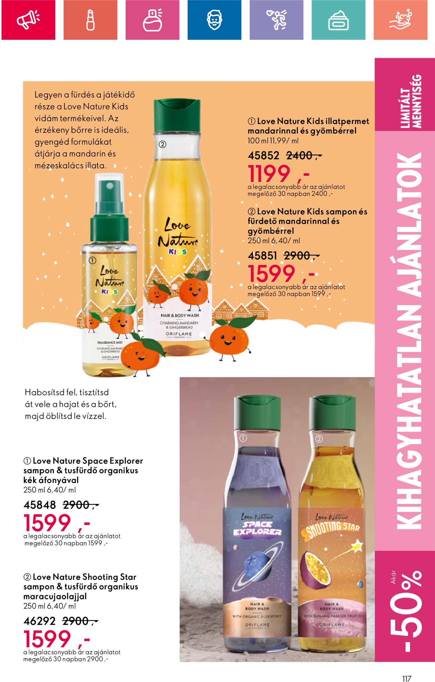 oriflame - Oriflame akciós újság, érvényes 10.20. - 11.09. - page: 117