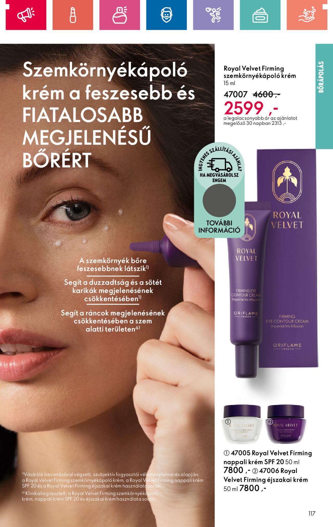 oriflame - Akciós újság új Oriflame 2024.11.10. - 2024.11.30. - page: 117