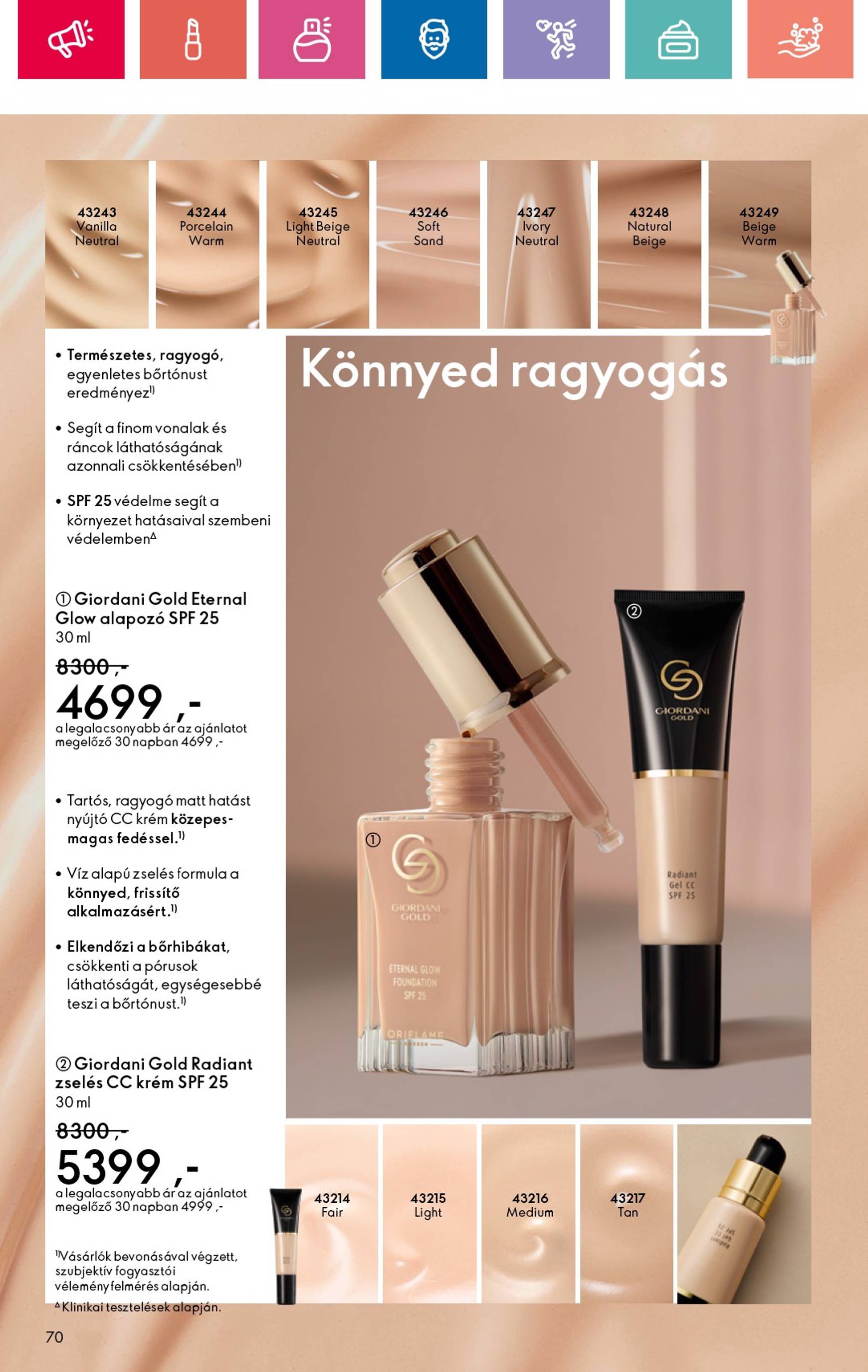 oriflame - Oriflame - Black Friday akciós újság, érvényes 11.10. - 11.30. - page: 70