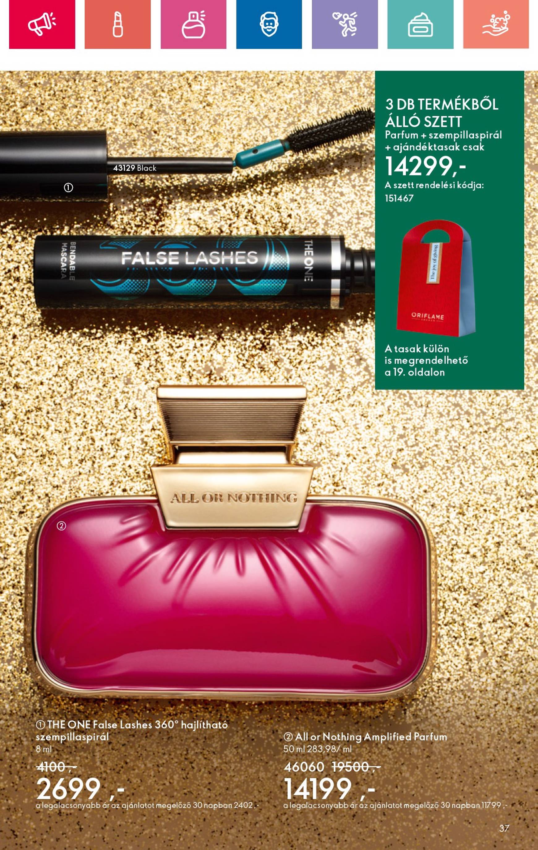 oriflame - Oriflame - Black Friday akciós újság, érvényes 11.10. - 11.30. - page: 37