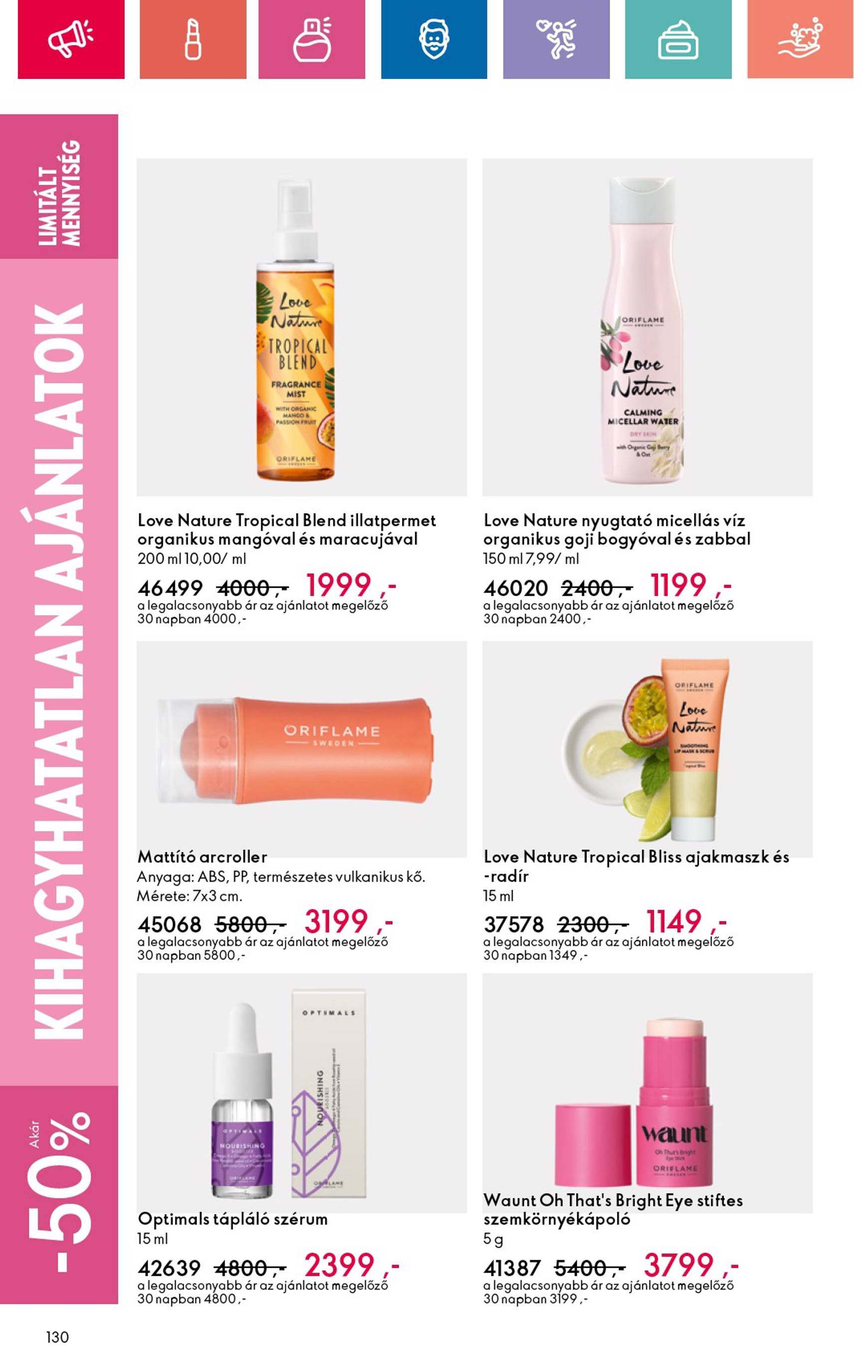 oriflame - Oriflame - Black Friday akciós újság, érvényes 11.10. - 11.30. - page: 130