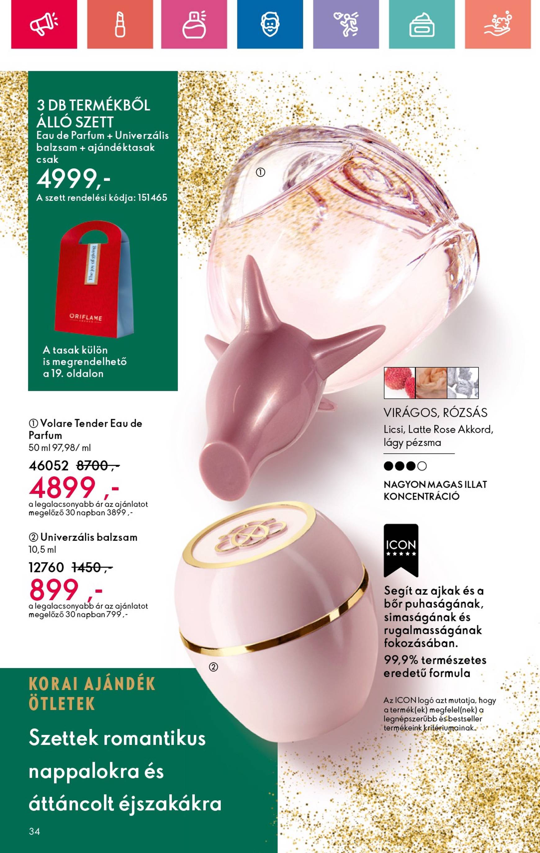 oriflame - Oriflame - Black Friday akciós újság, érvényes 11.10. - 11.30. - page: 34