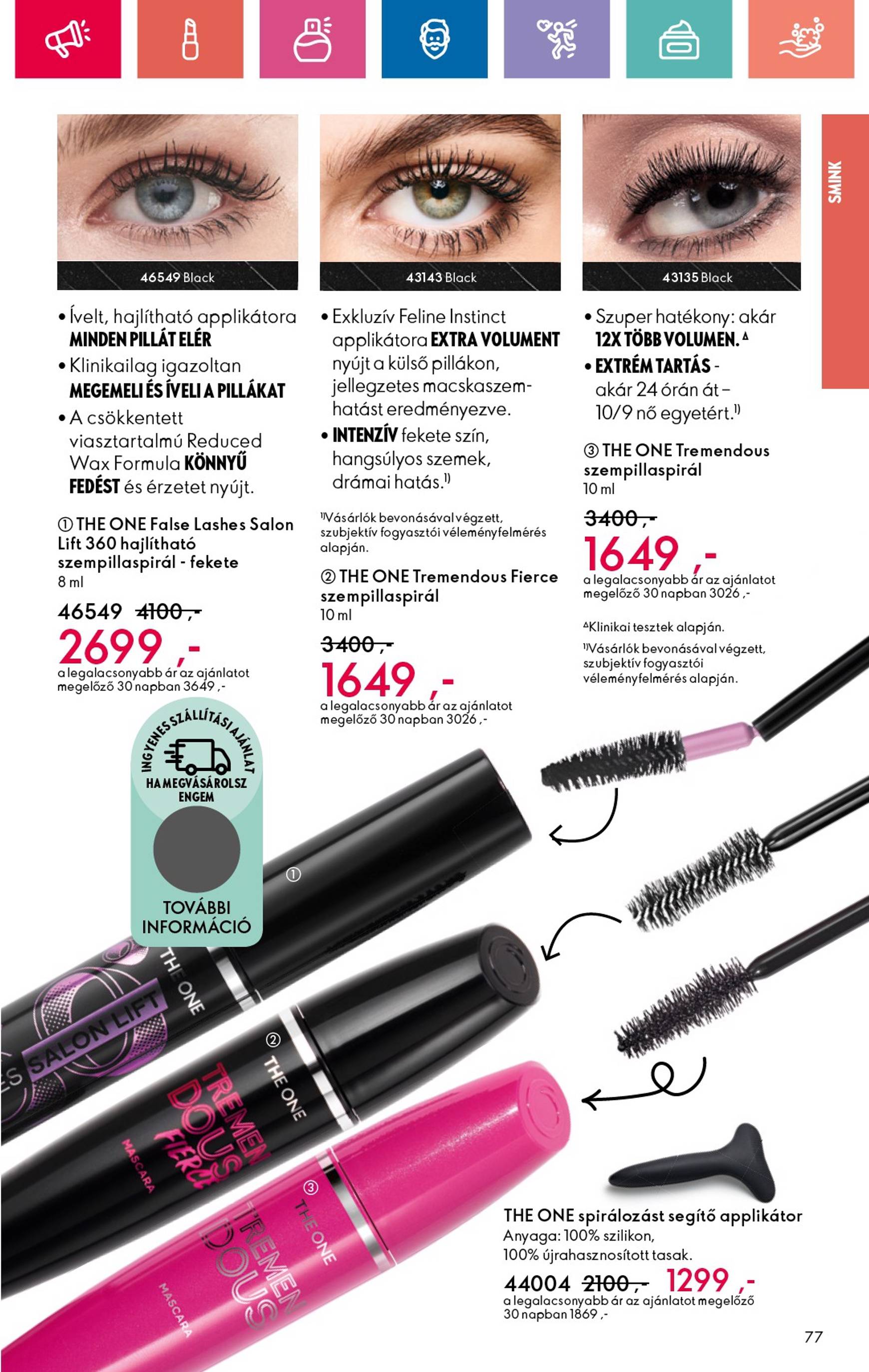 oriflame - Oriflame - Black Friday akciós újság, érvényes 11.10. - 11.30. - page: 77