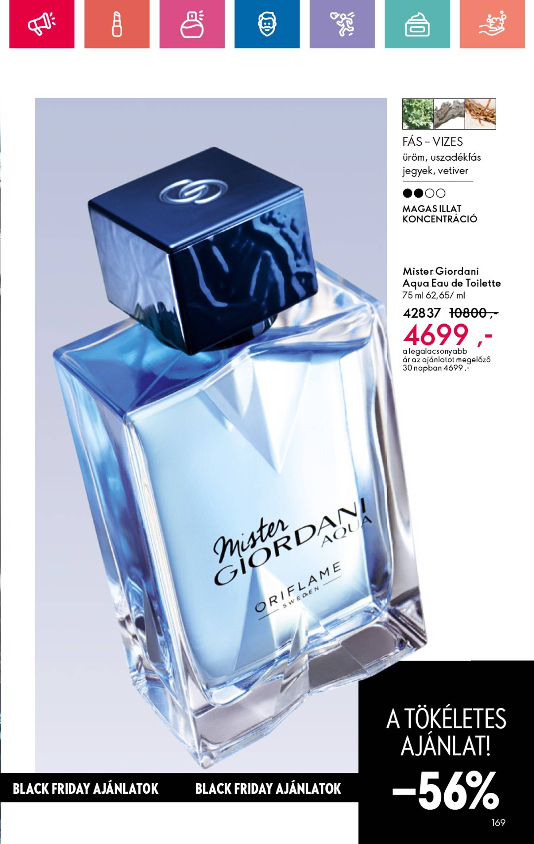 oriflame - Oriflame - Black Friday akciós újság, érvényes 11.10. - 11.30. - page: 169