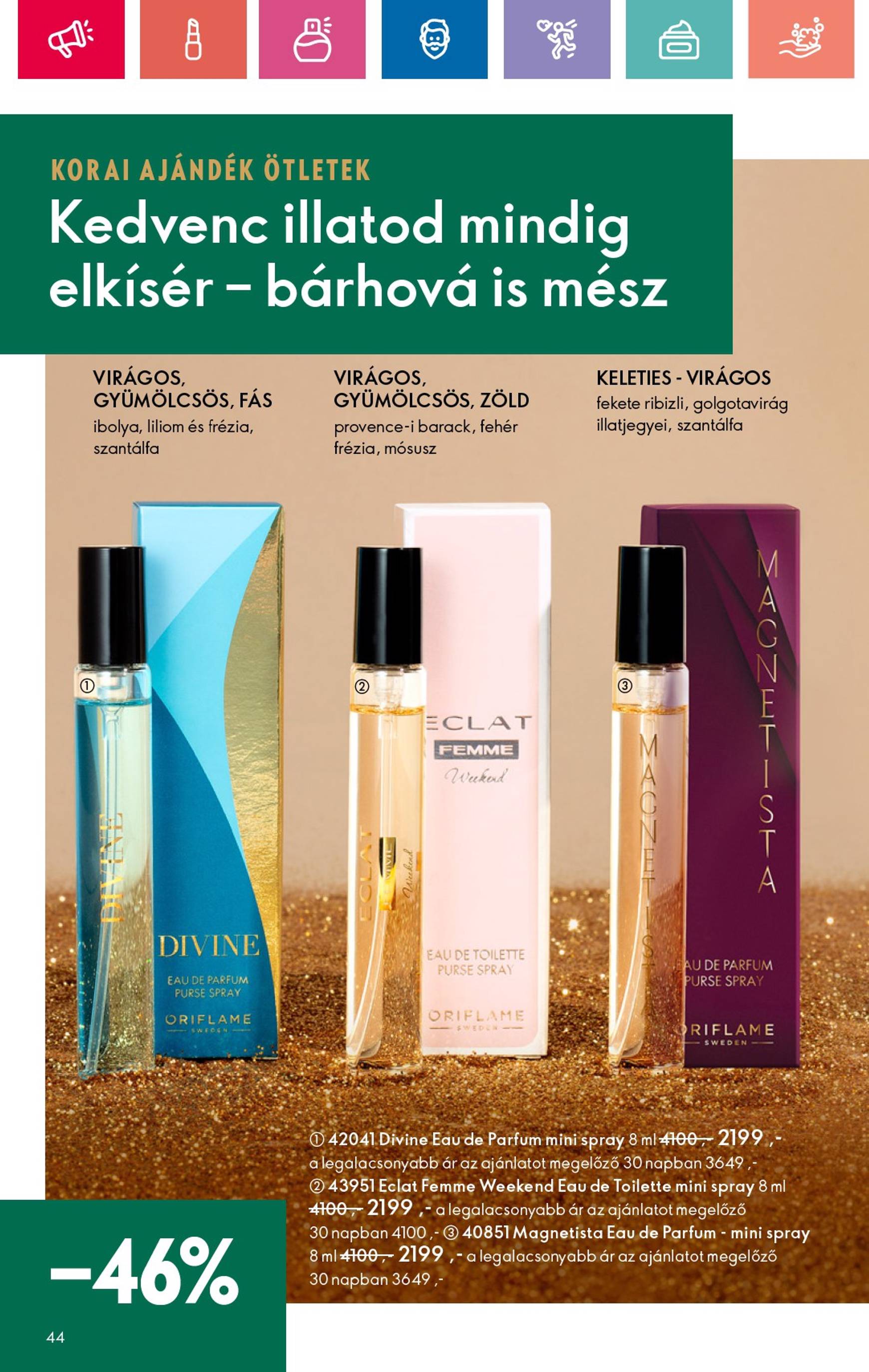 oriflame - Oriflame - Black Friday akciós újság, érvényes 11.10. - 11.30. - page: 44