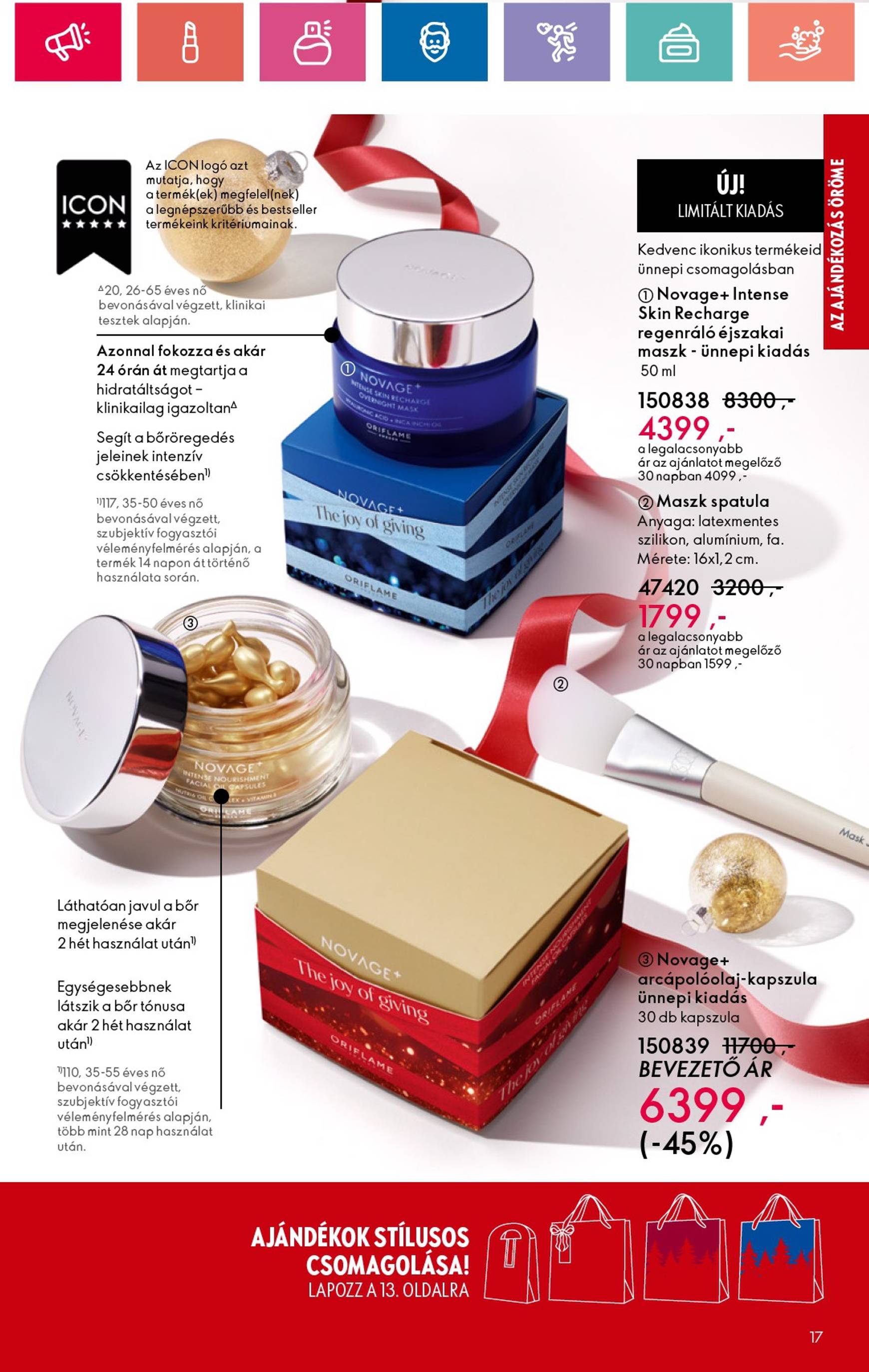 oriflame - Oriflame akciós újság, érvényes 12.01. - 12.28. - page: 17