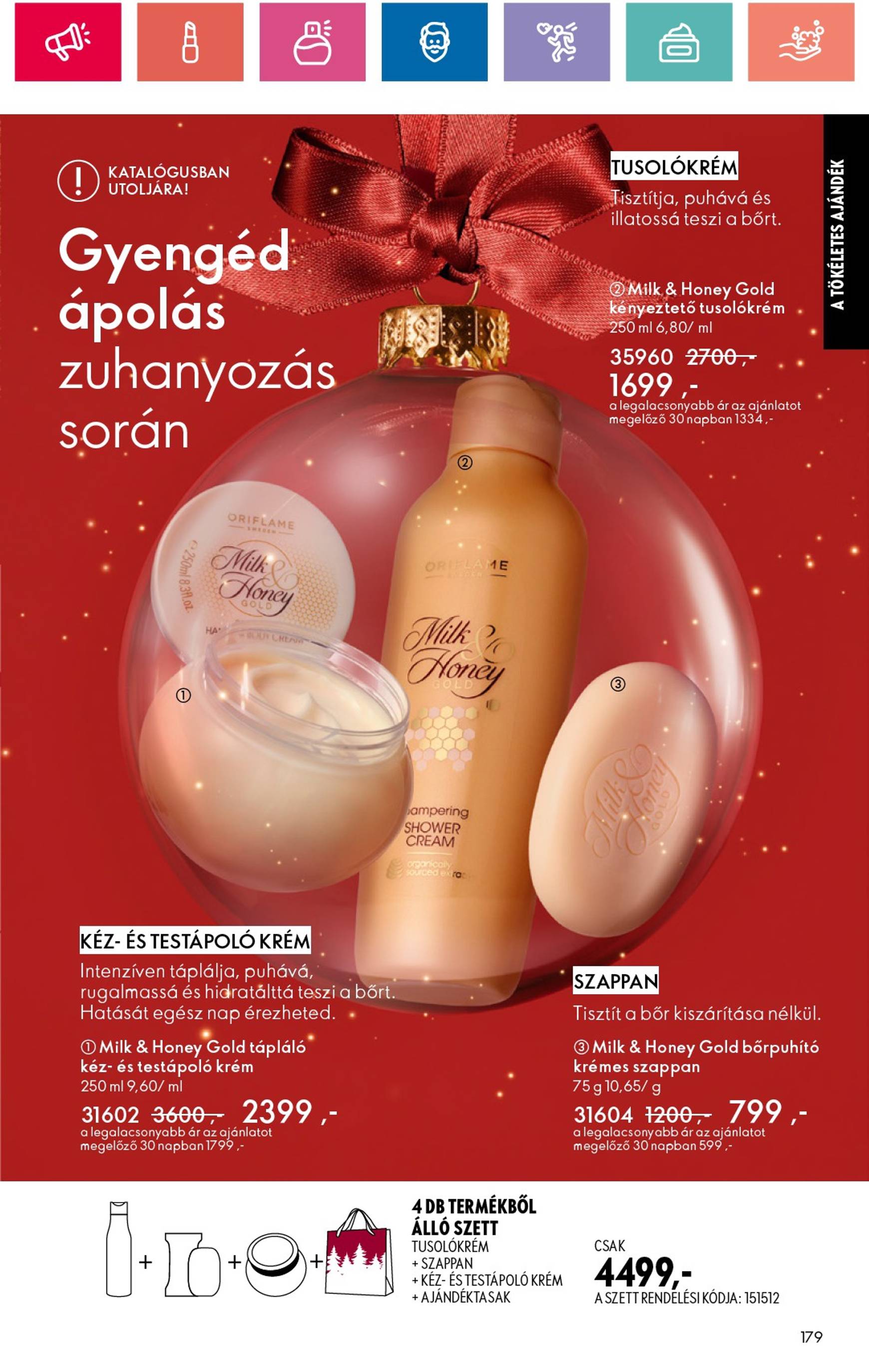 oriflame - Oriflame akciós újság, érvényes 12.01. - 12.28. - page: 179