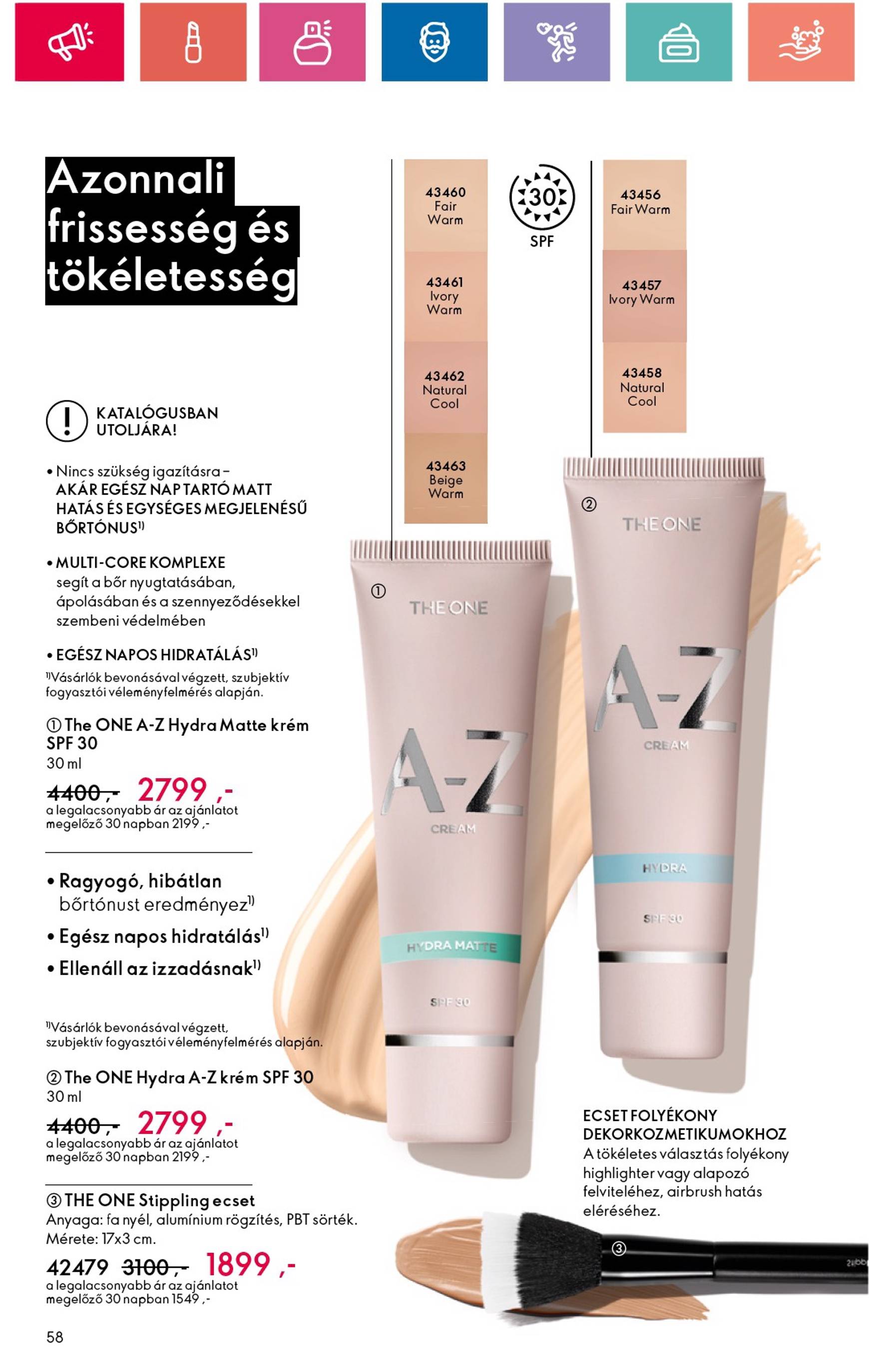 oriflame - Oriflame akciós újság, érvényes 12.01. - 12.28. - page: 58