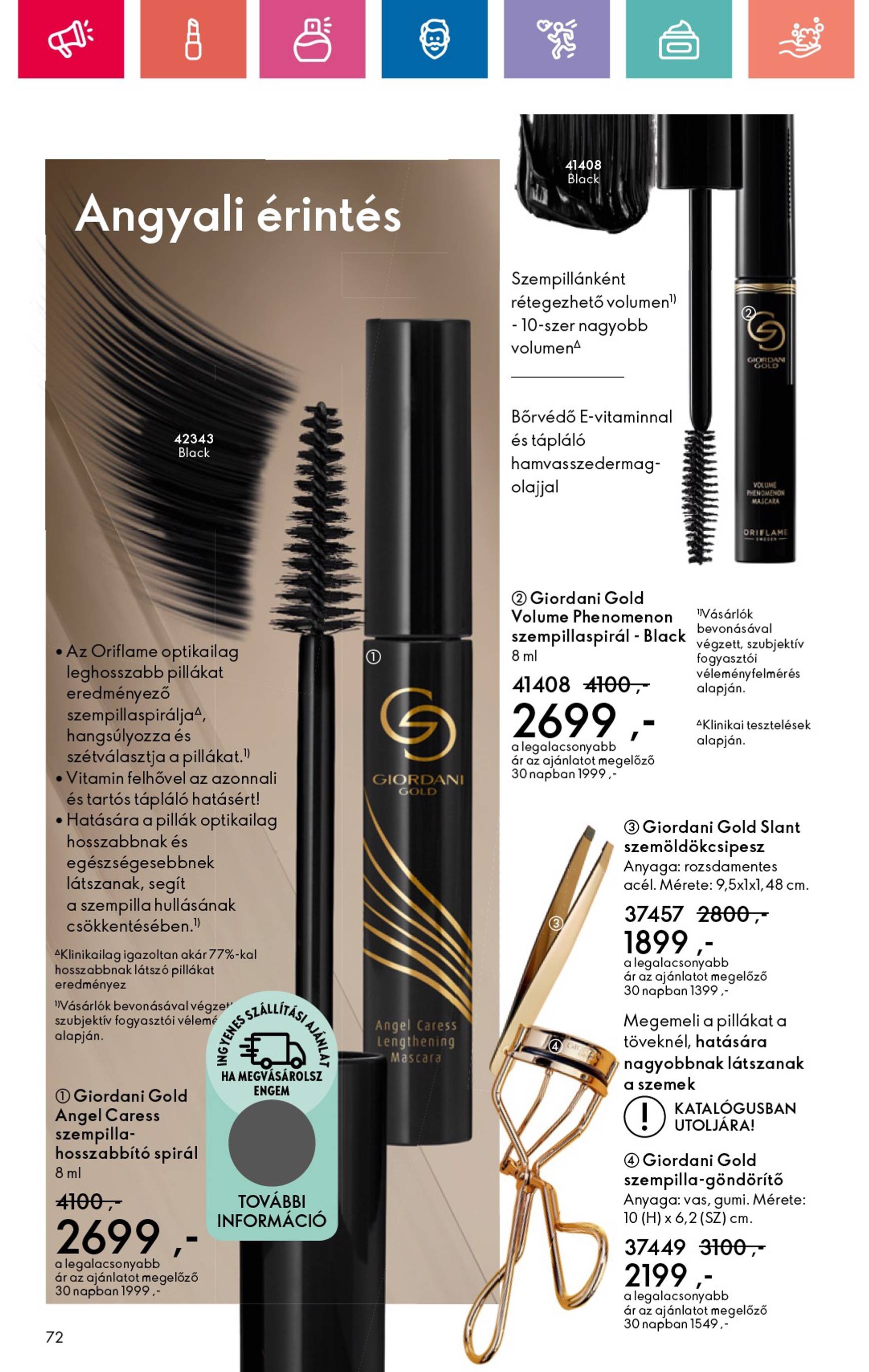 oriflame - Oriflame akciós újság, érvényes 12.01. - 12.28. - page: 72