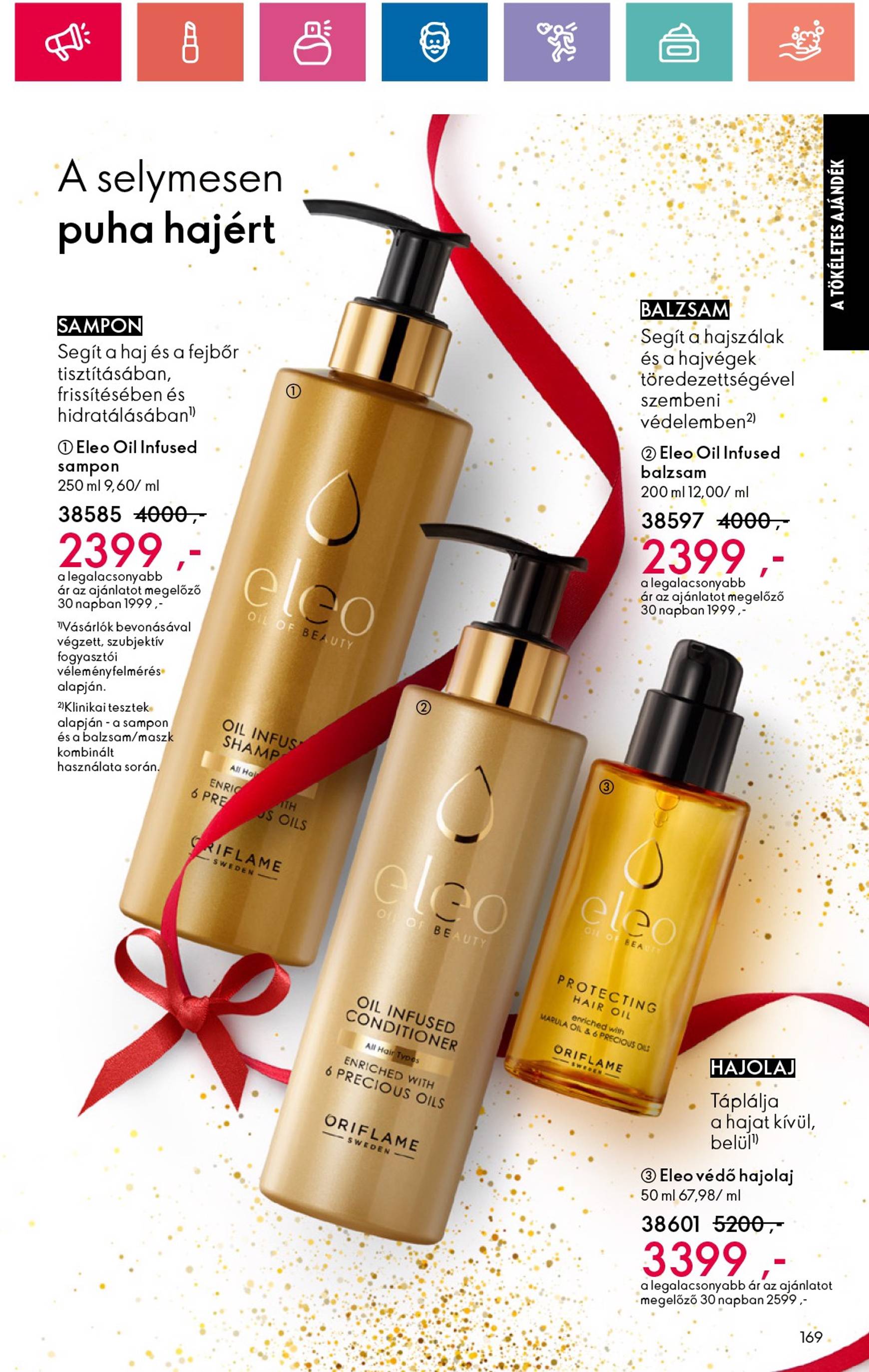 oriflame - Oriflame akciós újság, érvényes 12.01. - 12.28. - page: 169