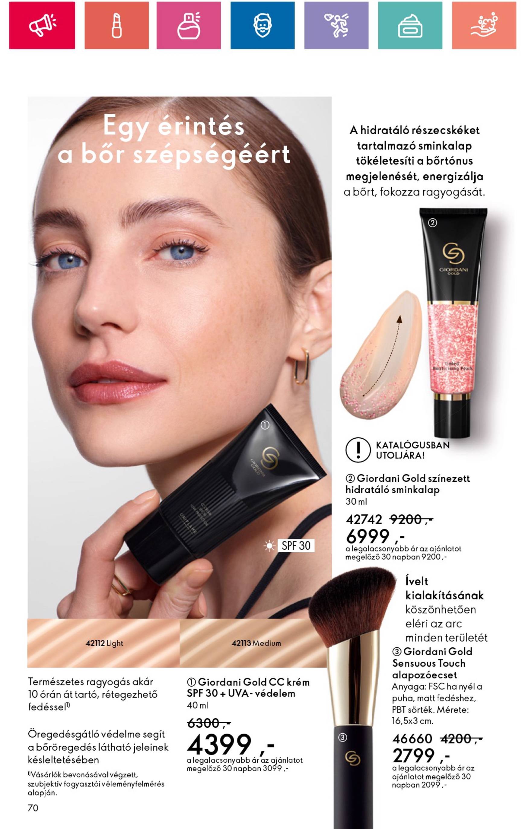 oriflame - Oriflame akciós újság, érvényes 12.01. - 12.28. - page: 70