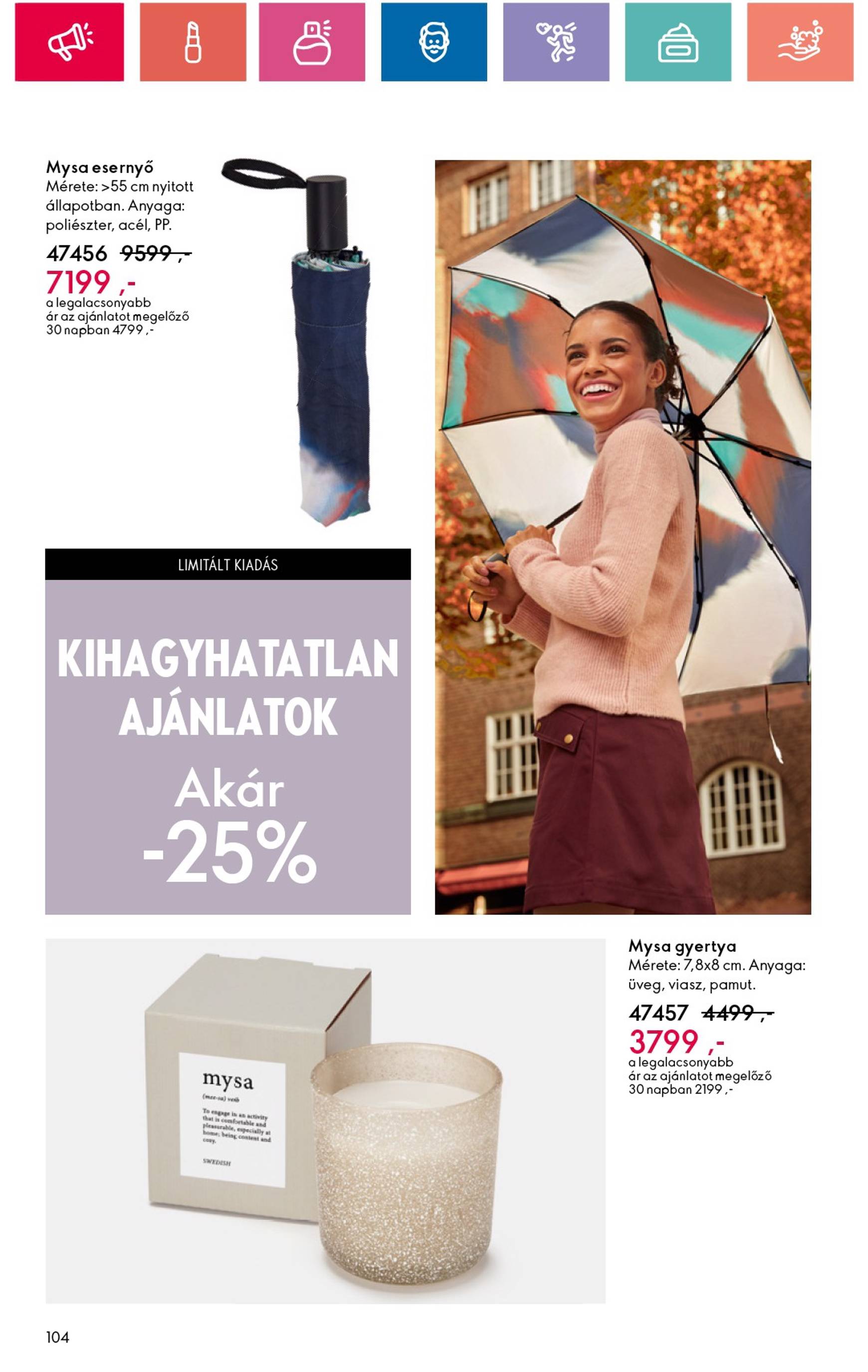 oriflame - Oriflame akciós újság, érvényes 12.01. - 12.28. - page: 104