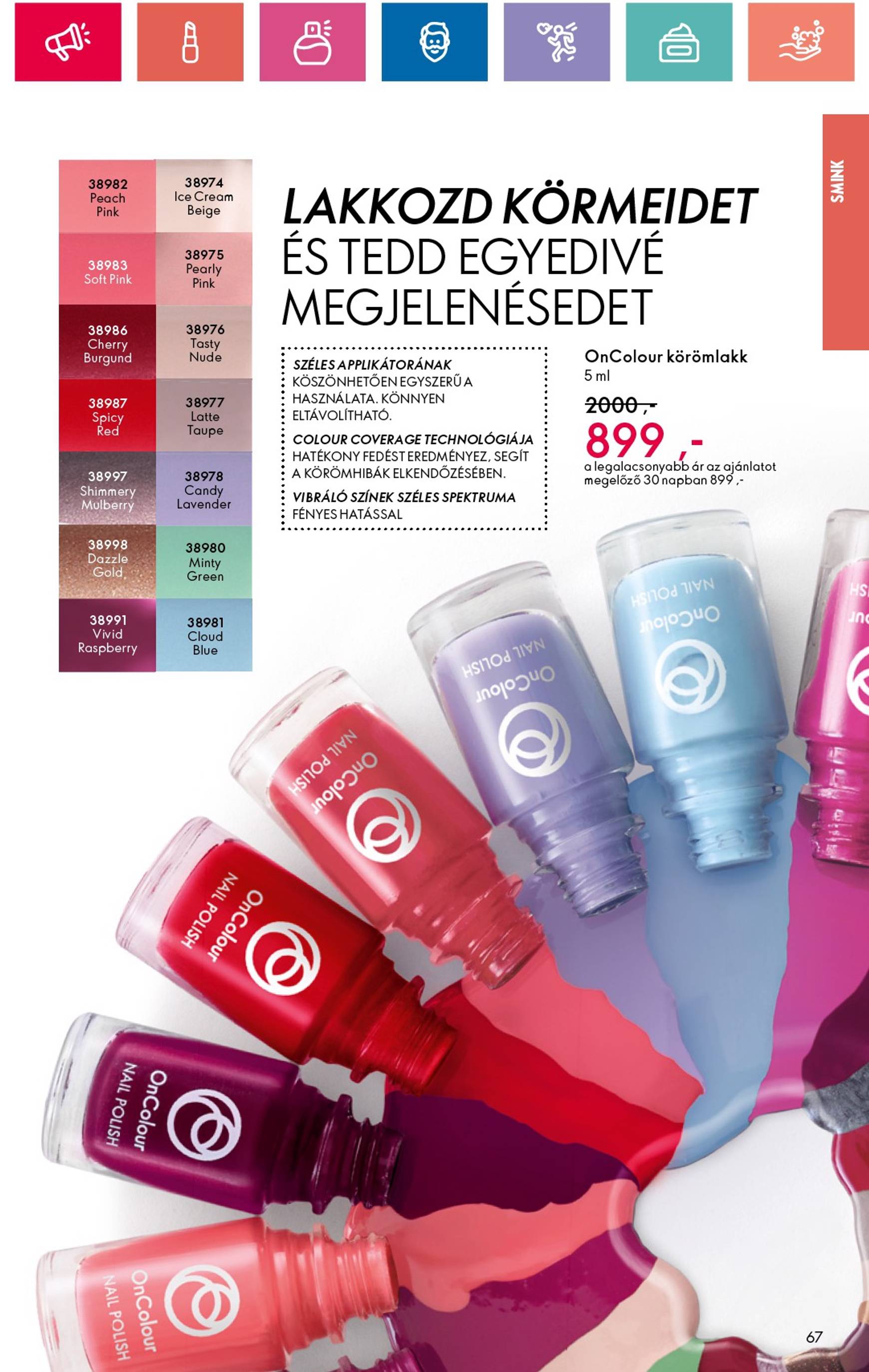 oriflame - Oriflame akciós újság, érvényes 12.01. - 12.28. - page: 67