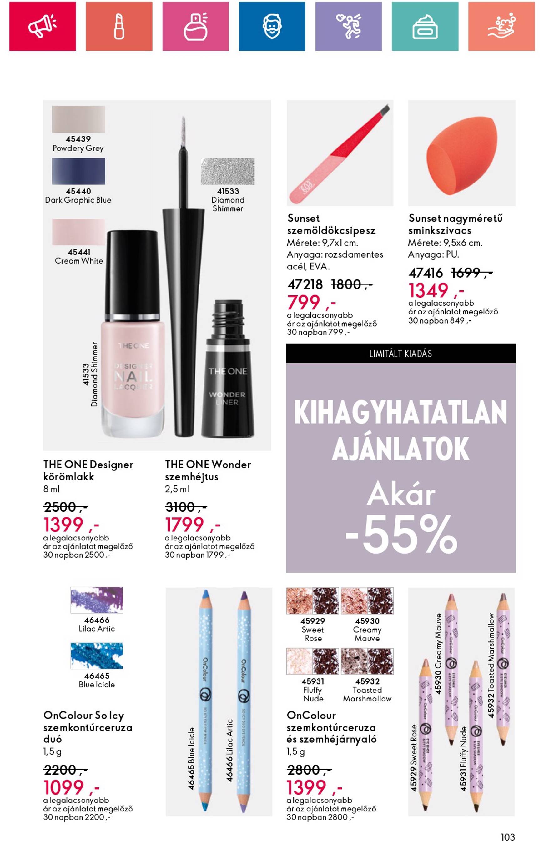 oriflame - Oriflame akciós újság, érvényes 12.01. - 12.28. - page: 103