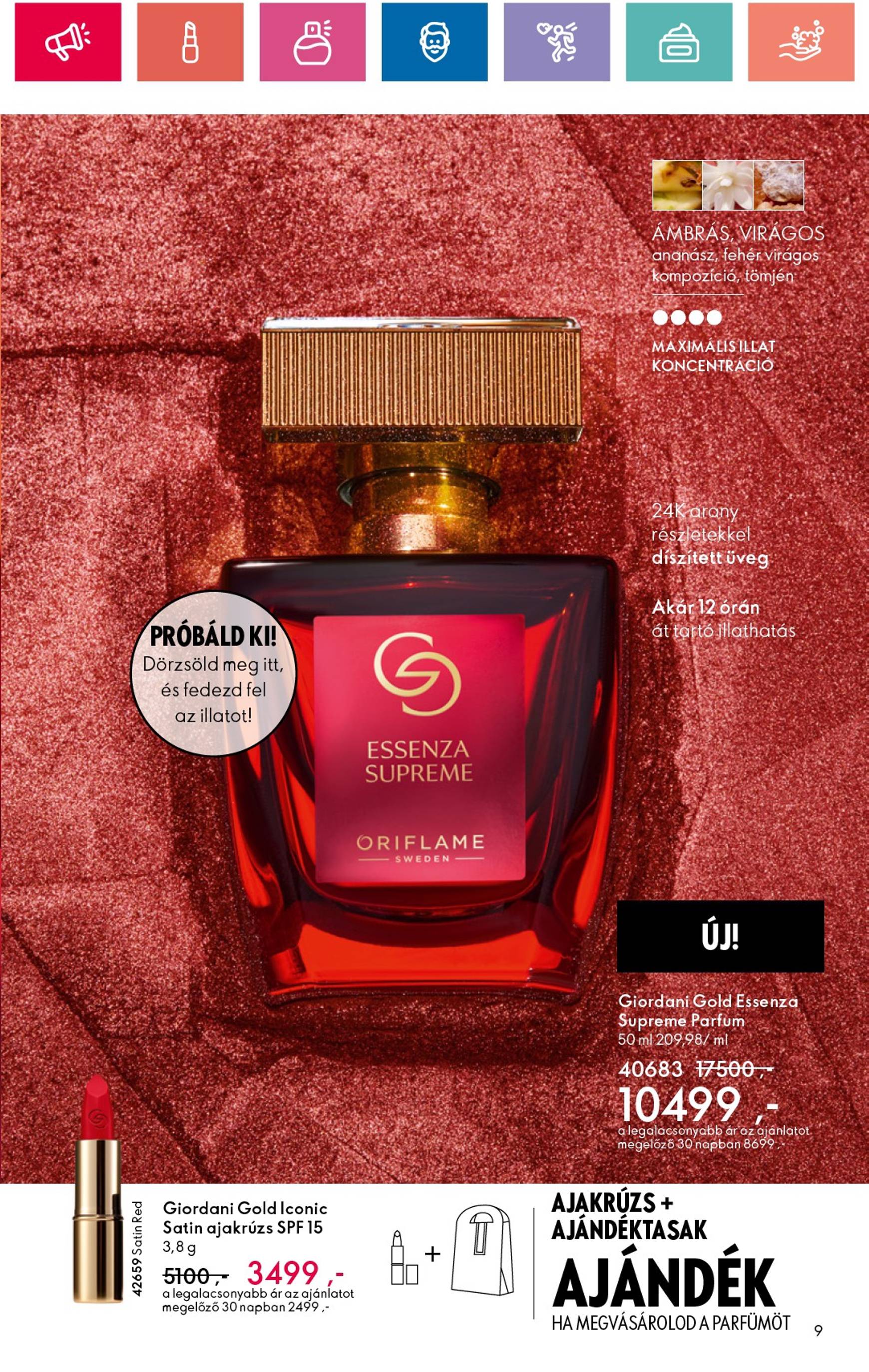 oriflame - Oriflame akciós újság, érvényes 12.01. - 12.28. - page: 9