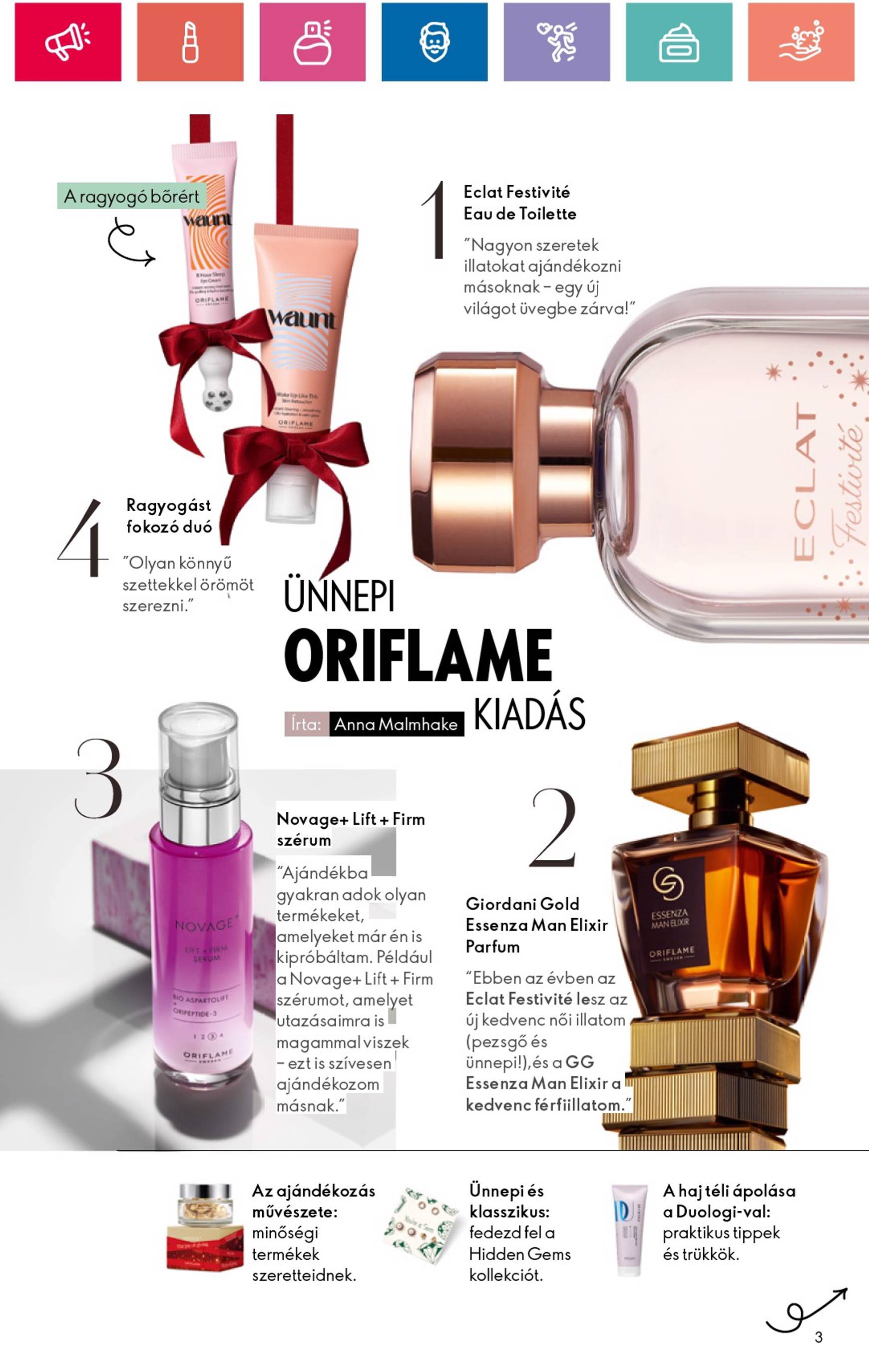 oriflame - Oriflame akciós újság, érvényes 12.01. - 12.28. - page: 3