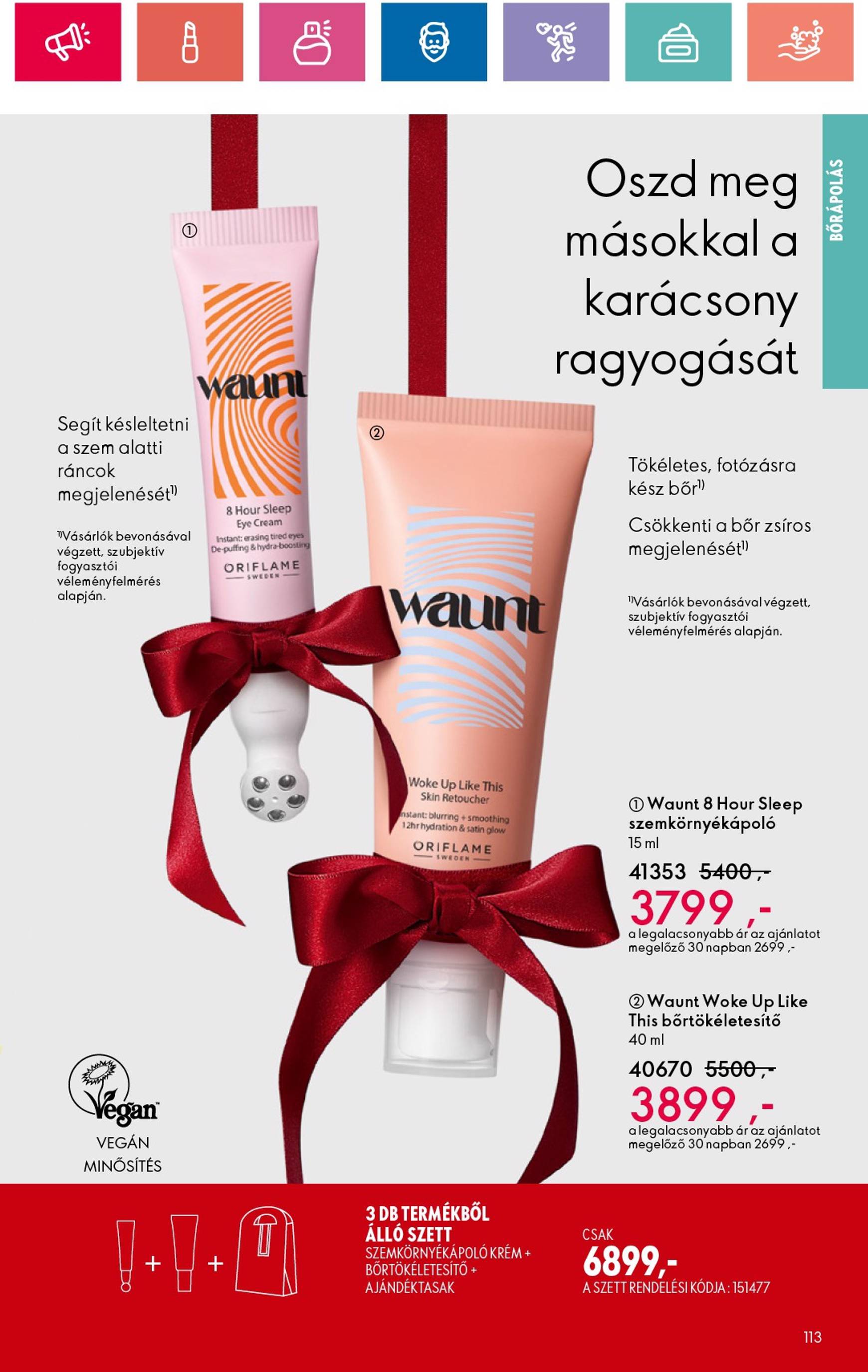 oriflame - Oriflame akciós újság, érvényes 12.01. - 12.28. - page: 113