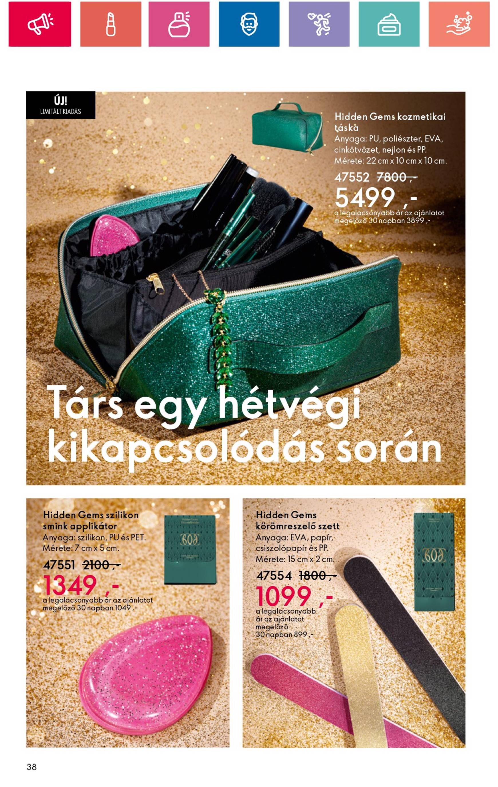 oriflame - Oriflame akciós újság, érvényes 12.01. - 12.28. - page: 38