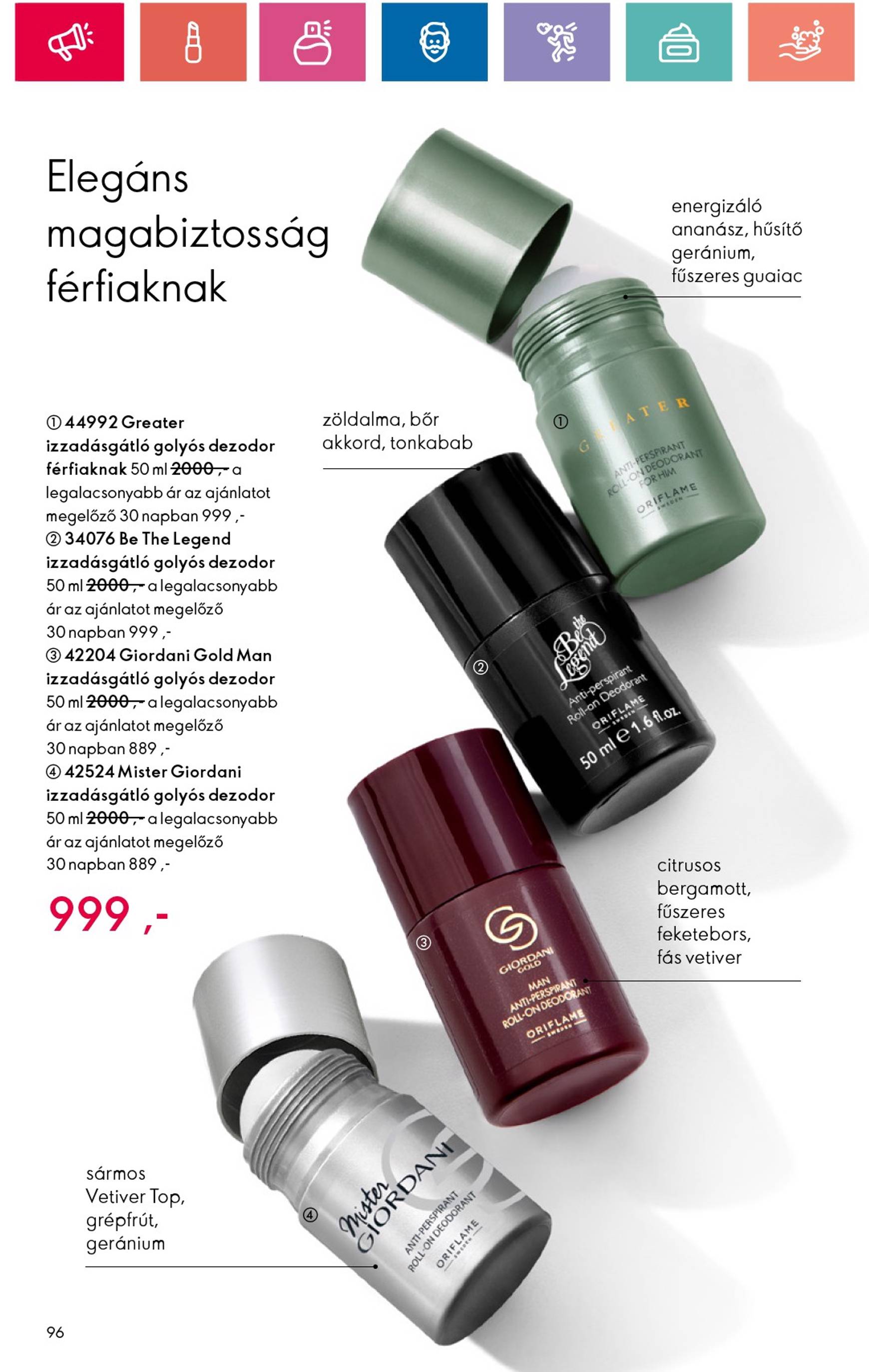 oriflame - Oriflame akciós újság, érvényes 12.01. - 12.28. - page: 96