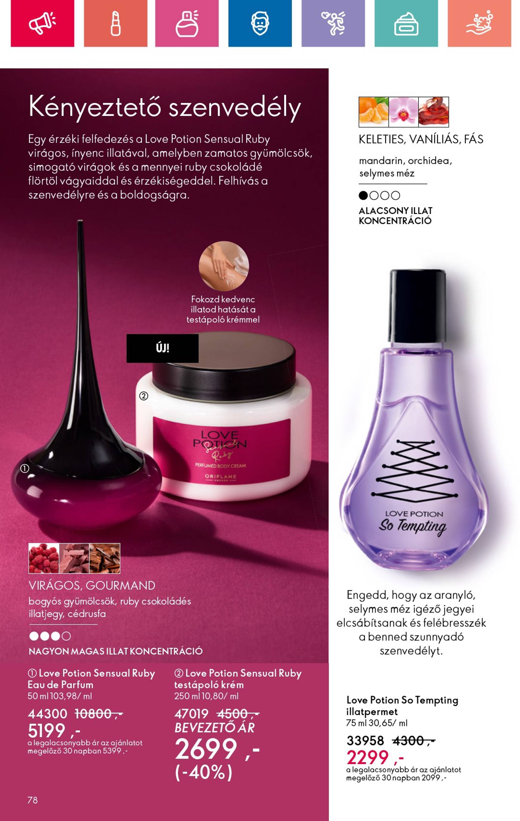 oriflame - Oriflame akciós újság, érvényes 12.01. - 12.28. - page: 78