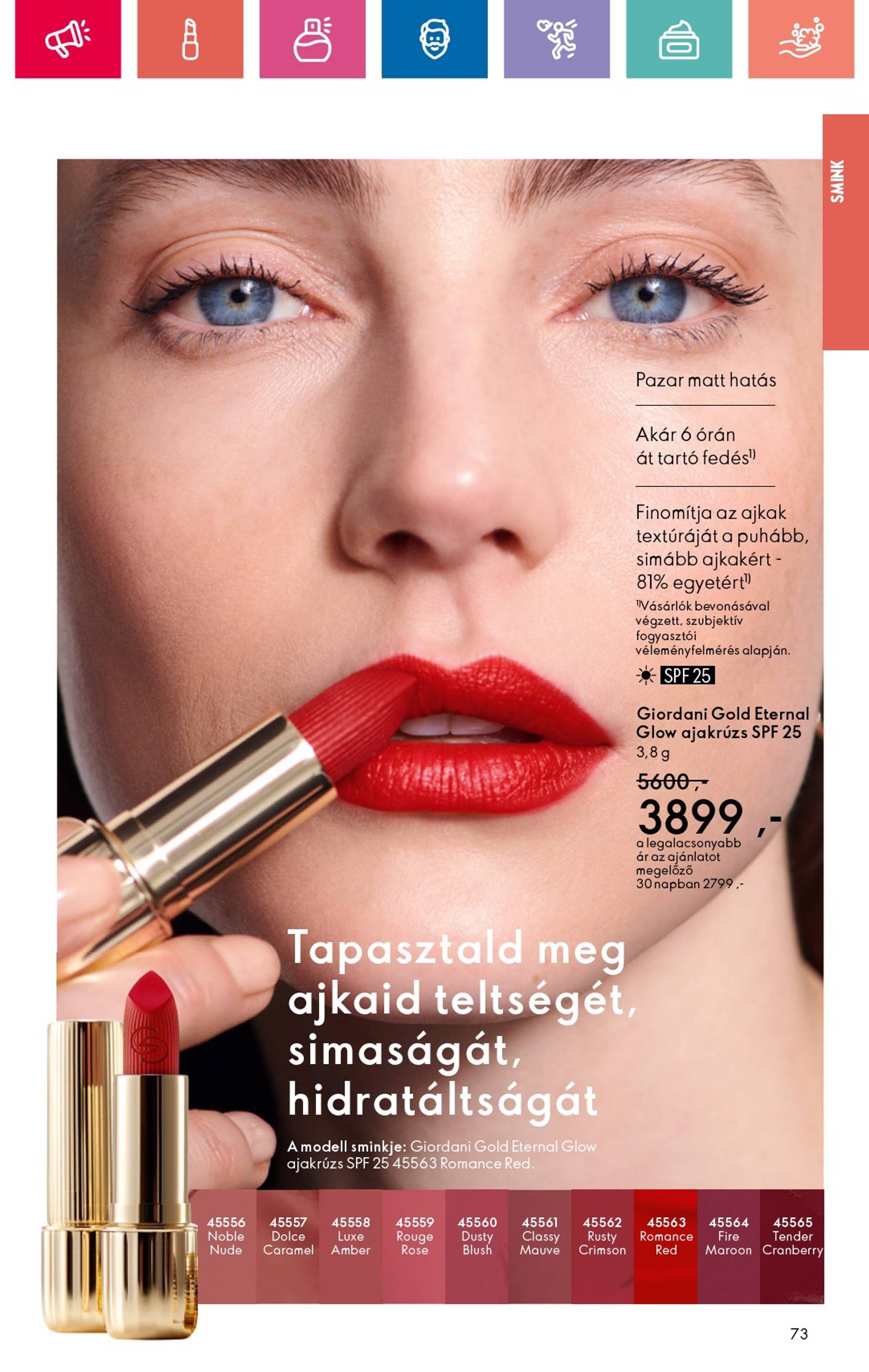 oriflame - Oriflame akciós újság, érvényes 12.01. - 12.28. - page: 73