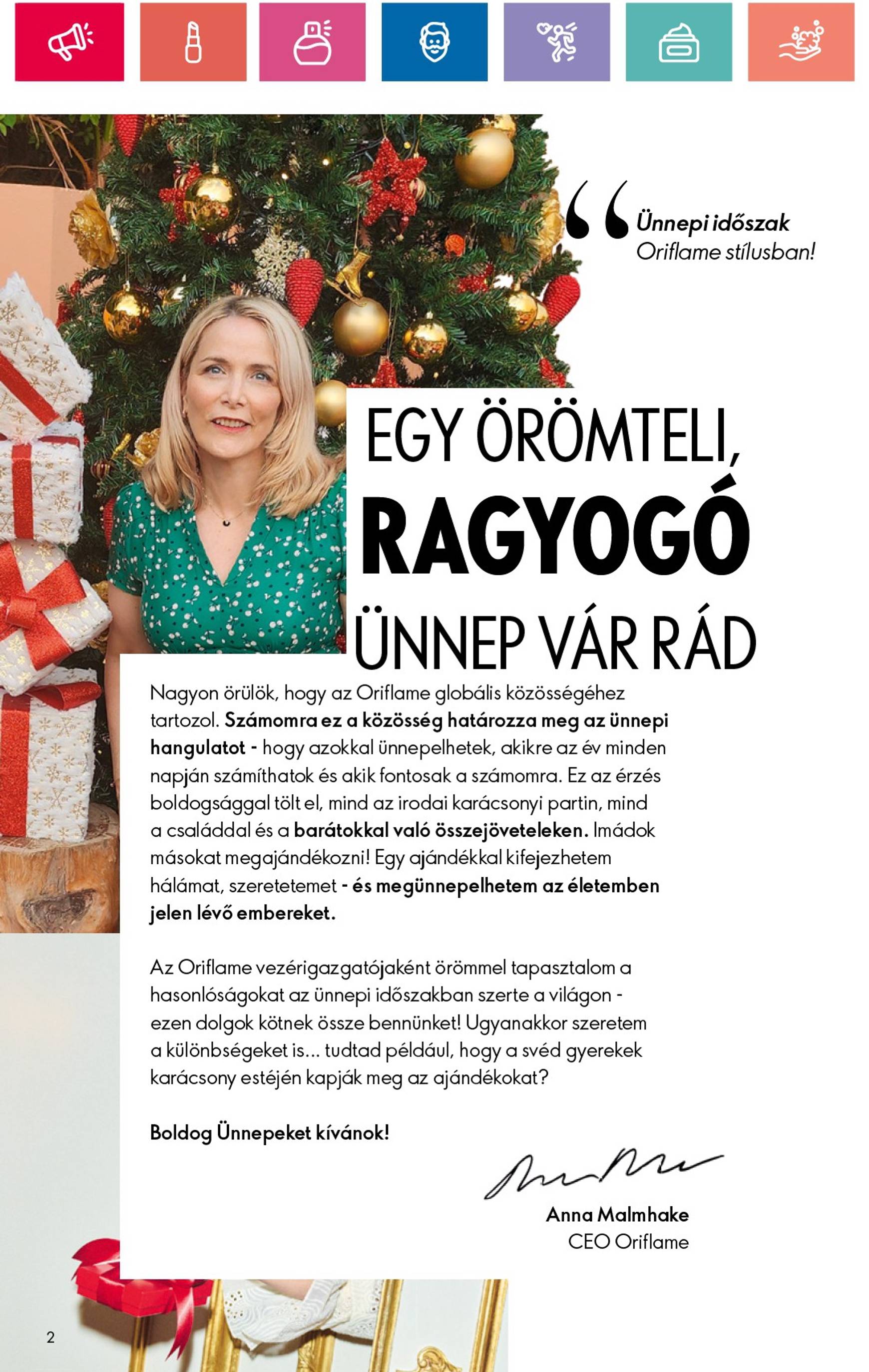 oriflame - Oriflame akciós újság, érvényes 12.01. - 12.28. - page: 2