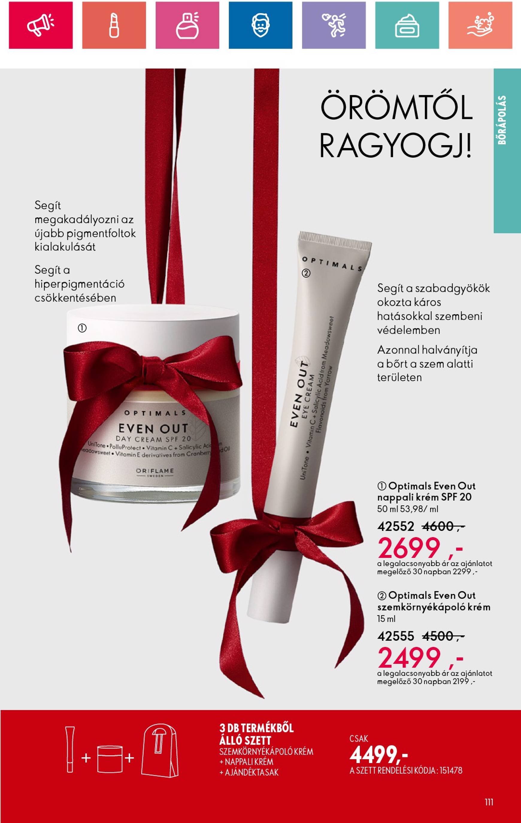 oriflame - Oriflame akciós újság, érvényes 12.01. - 12.28. - page: 111