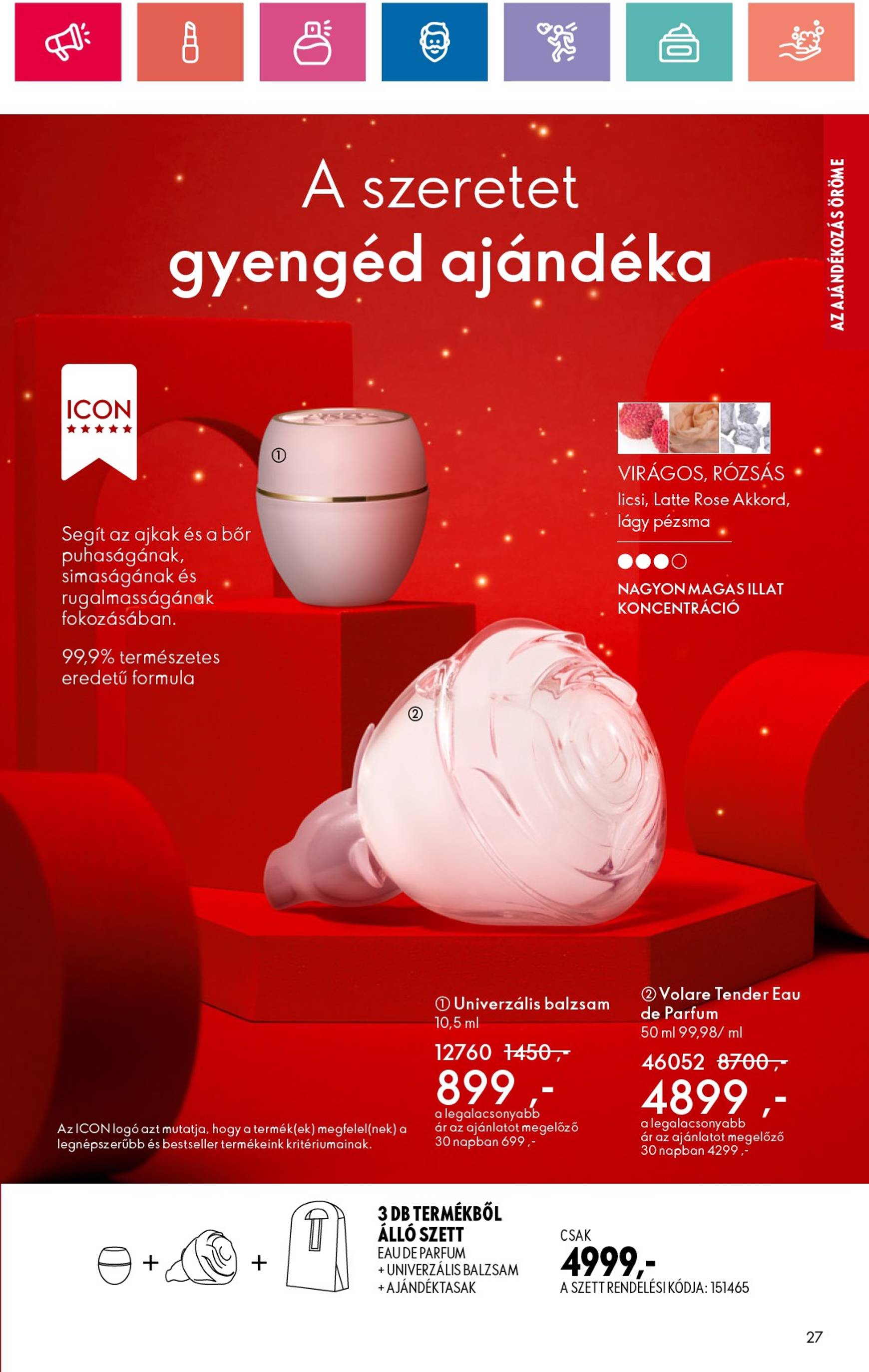 oriflame - Oriflame akciós újság, érvényes 12.01. - 12.28. - page: 27