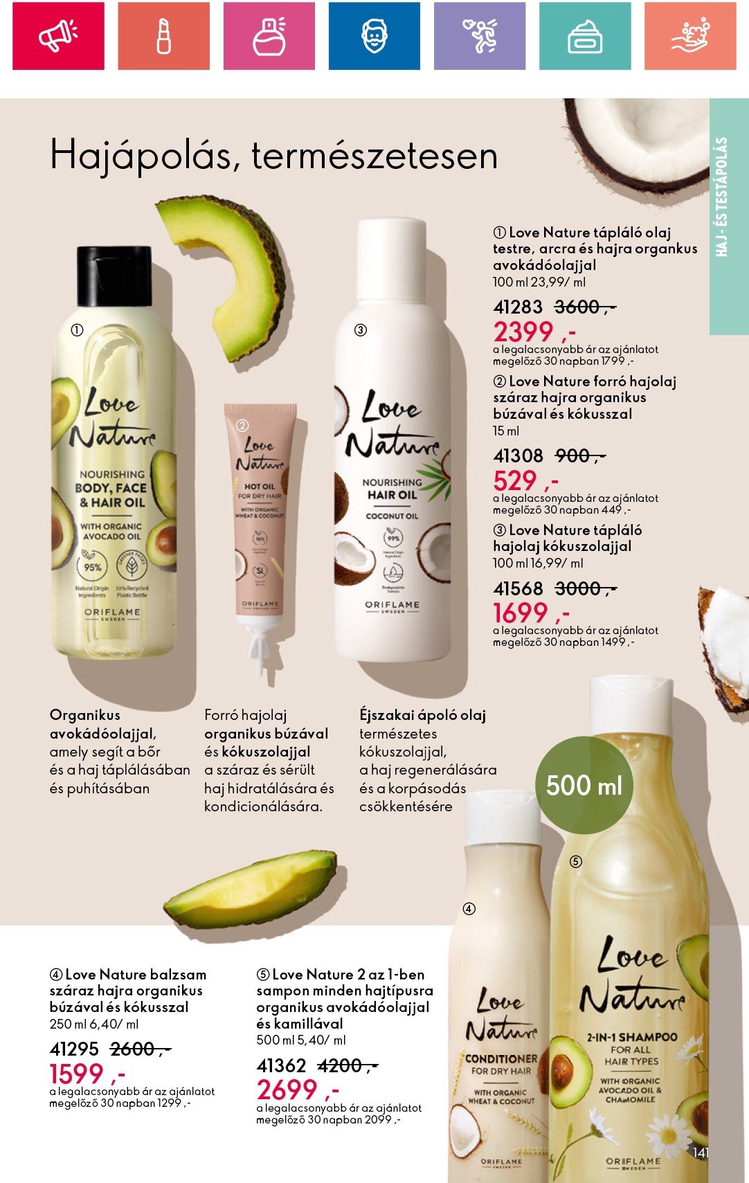 oriflame - Oriflame akciós újság, érvényes 12.29. - 01.18. - page: 141