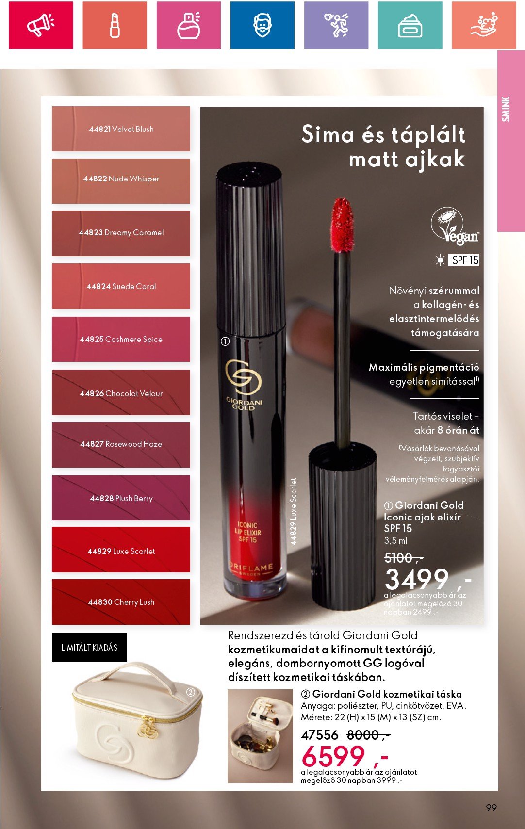 oriflame - Oriflame akciós újság, érvényes 12.29. - 01.18. - page: 99