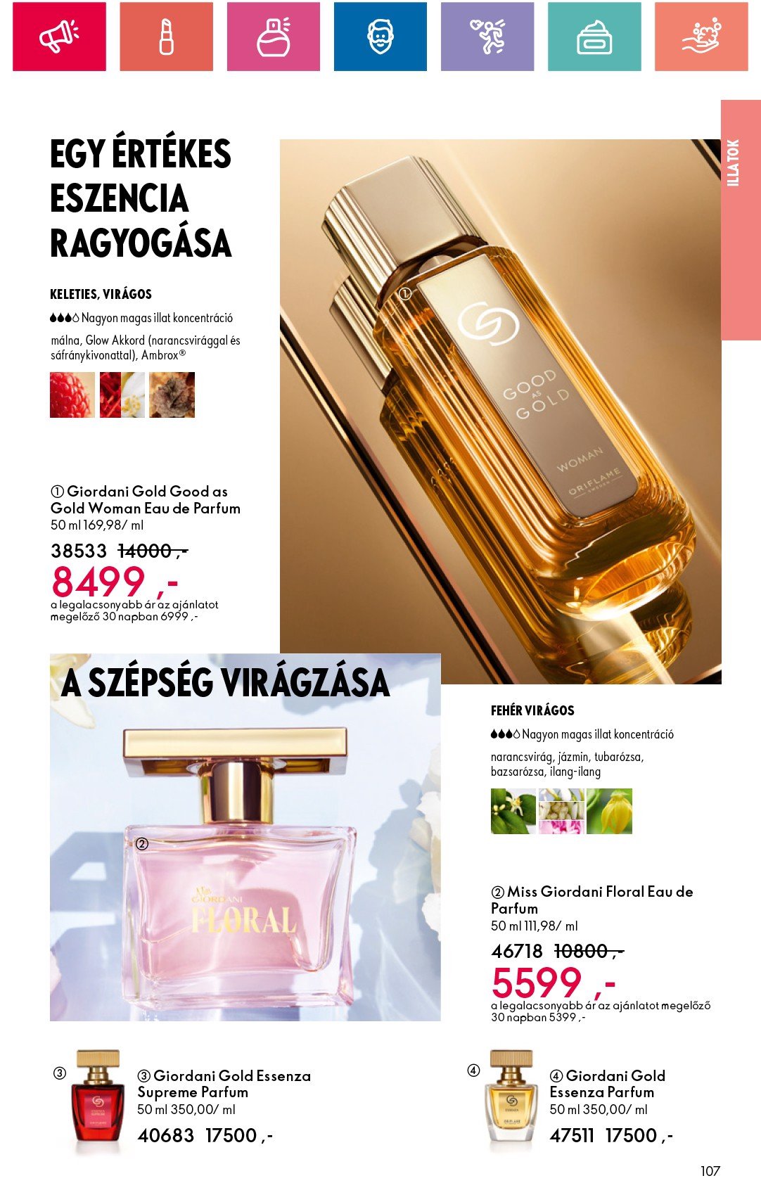 oriflame - Oriflame akciós újság, érvényes 12.29. - 01.18. - page: 107