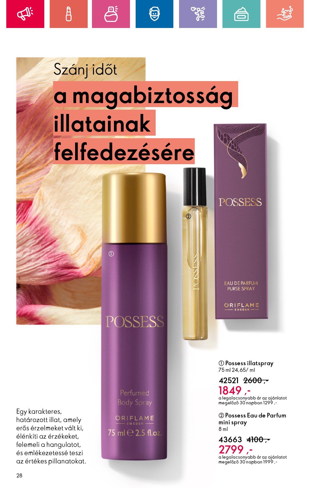 oriflame - Oriflame akciós újság, érvényes 12.29. - 01.18. - page: 28