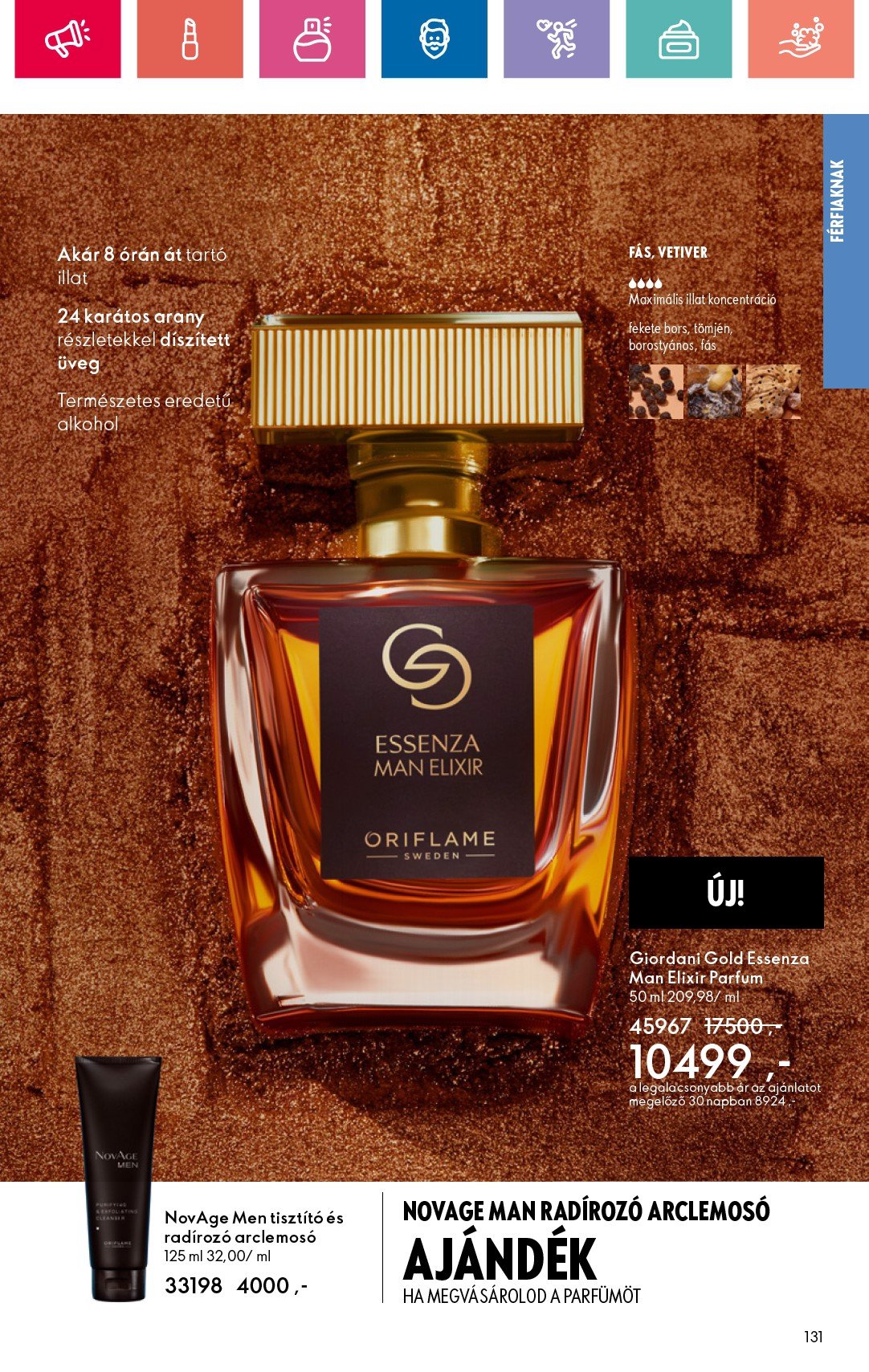 oriflame - Oriflame akciós újság, érvényes 12.29. - 01.18. - page: 131