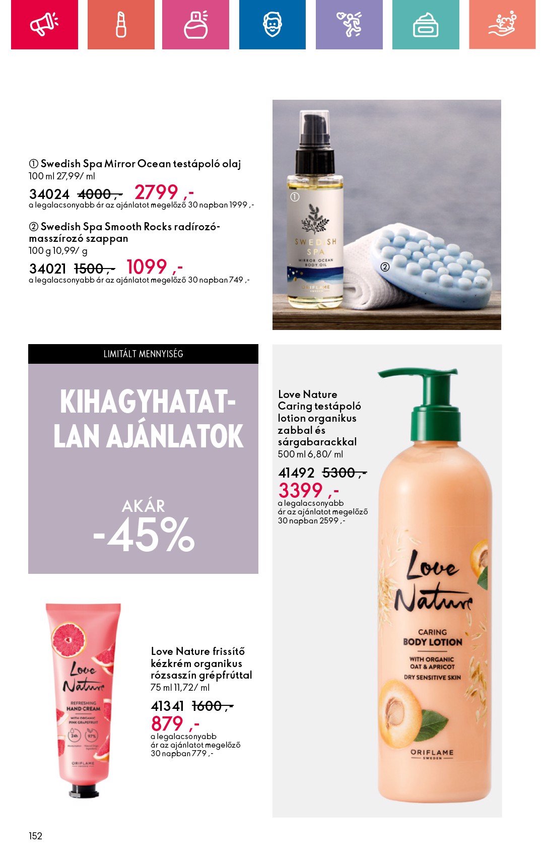 oriflame - Oriflame akciós újság, érvényes 12.29. - 01.18. - page: 152