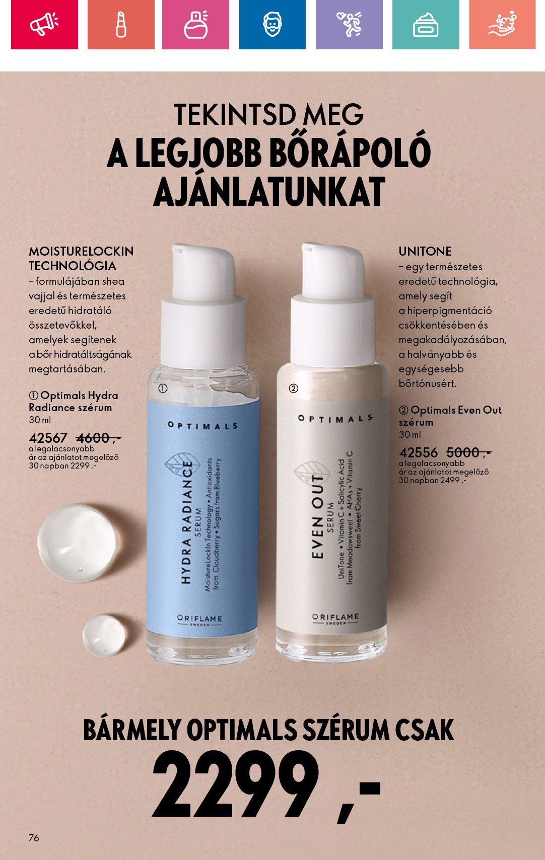 oriflame - Oriflame akciós újság, érvényes 12.29. - 01.18. - page: 76