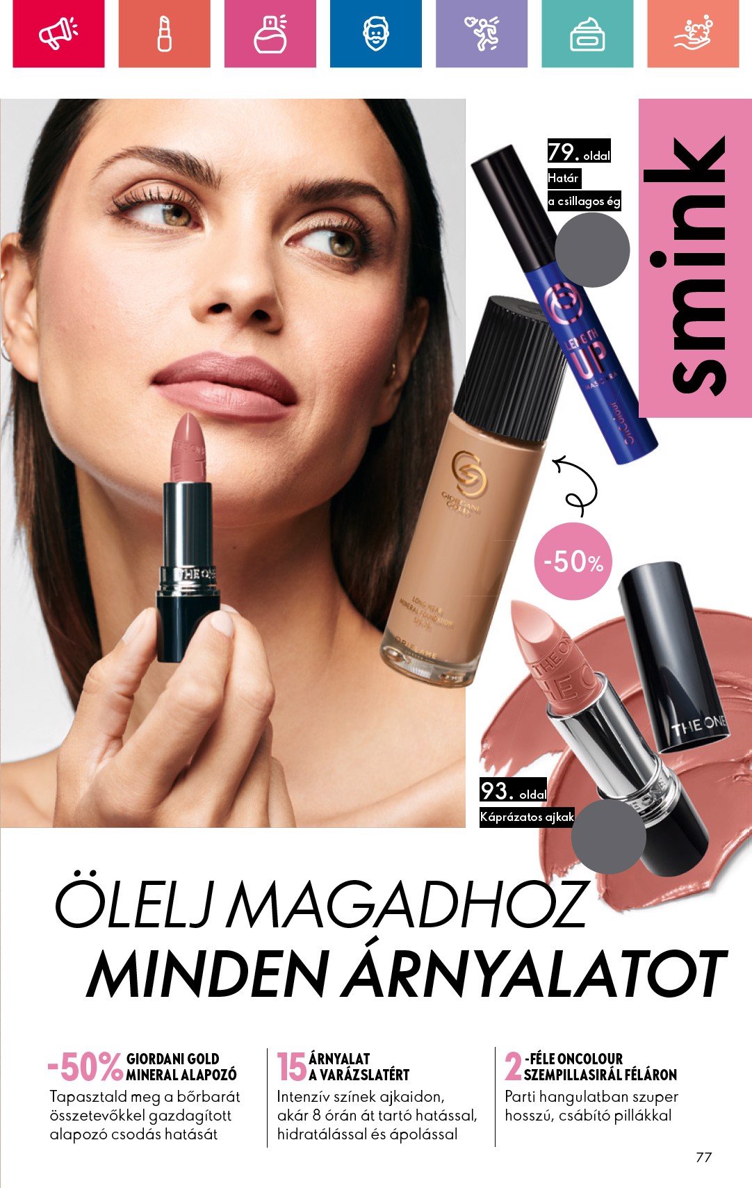 oriflame - Oriflame akciós újság, érvényes 12.29. - 01.18. - page: 77