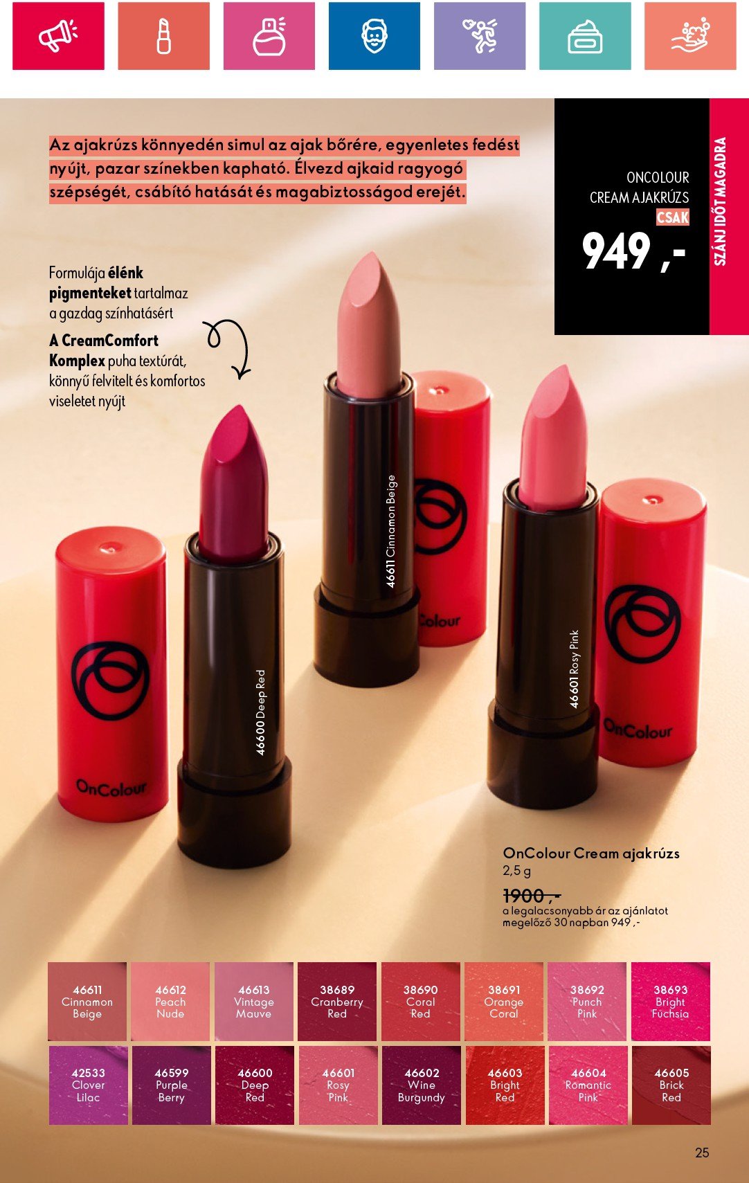 oriflame - Oriflame akciós újság, érvényes 12.29. - 01.18. - page: 25