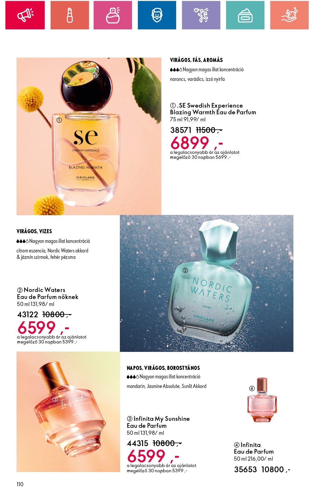 oriflame - Oriflame akciós újság, érvényes 12.29. - 01.18. - page: 110