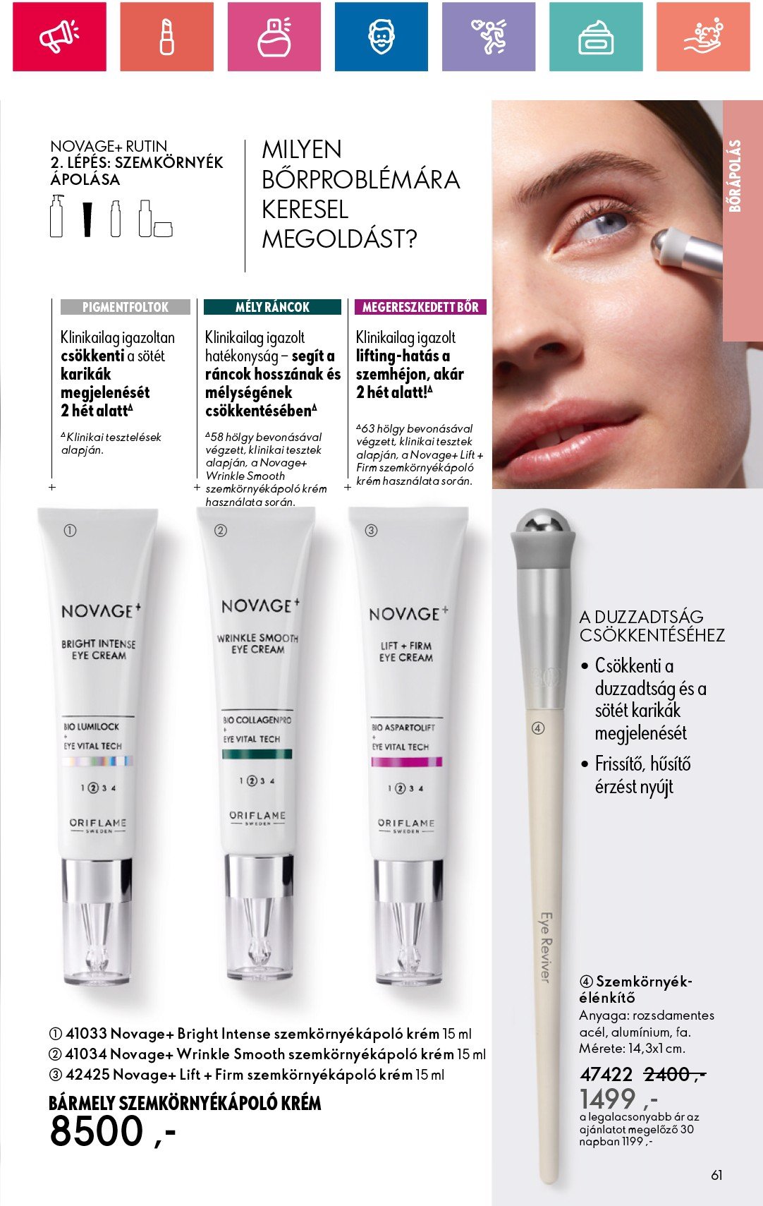 oriflame - Oriflame akciós újság, érvényes 12.29. - 01.18. - page: 61