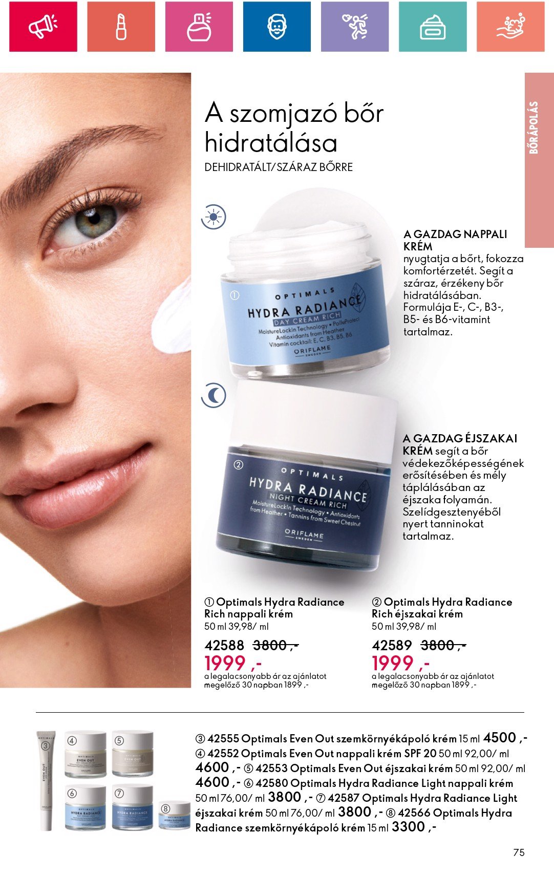 oriflame - Oriflame akciós újság, érvényes 12.29. - 01.18. - page: 75