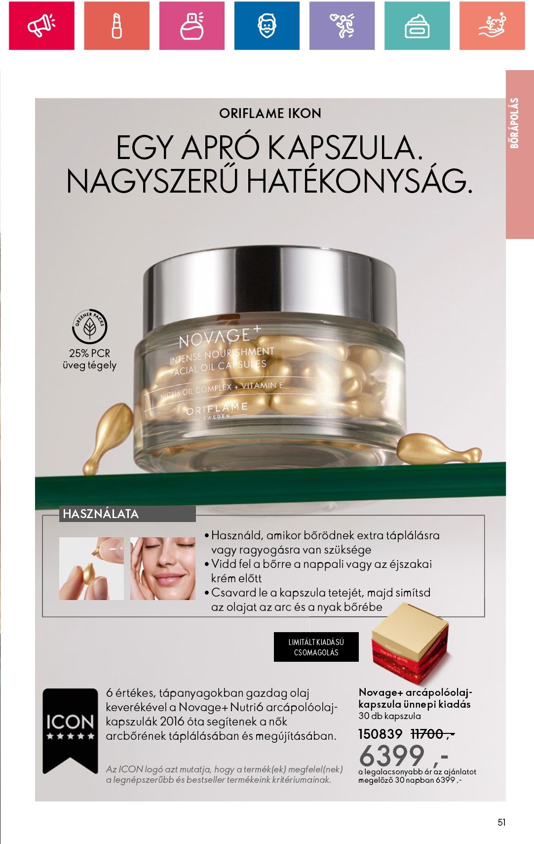 oriflame - Oriflame akciós újság, érvényes 12.29. - 01.18. - page: 51