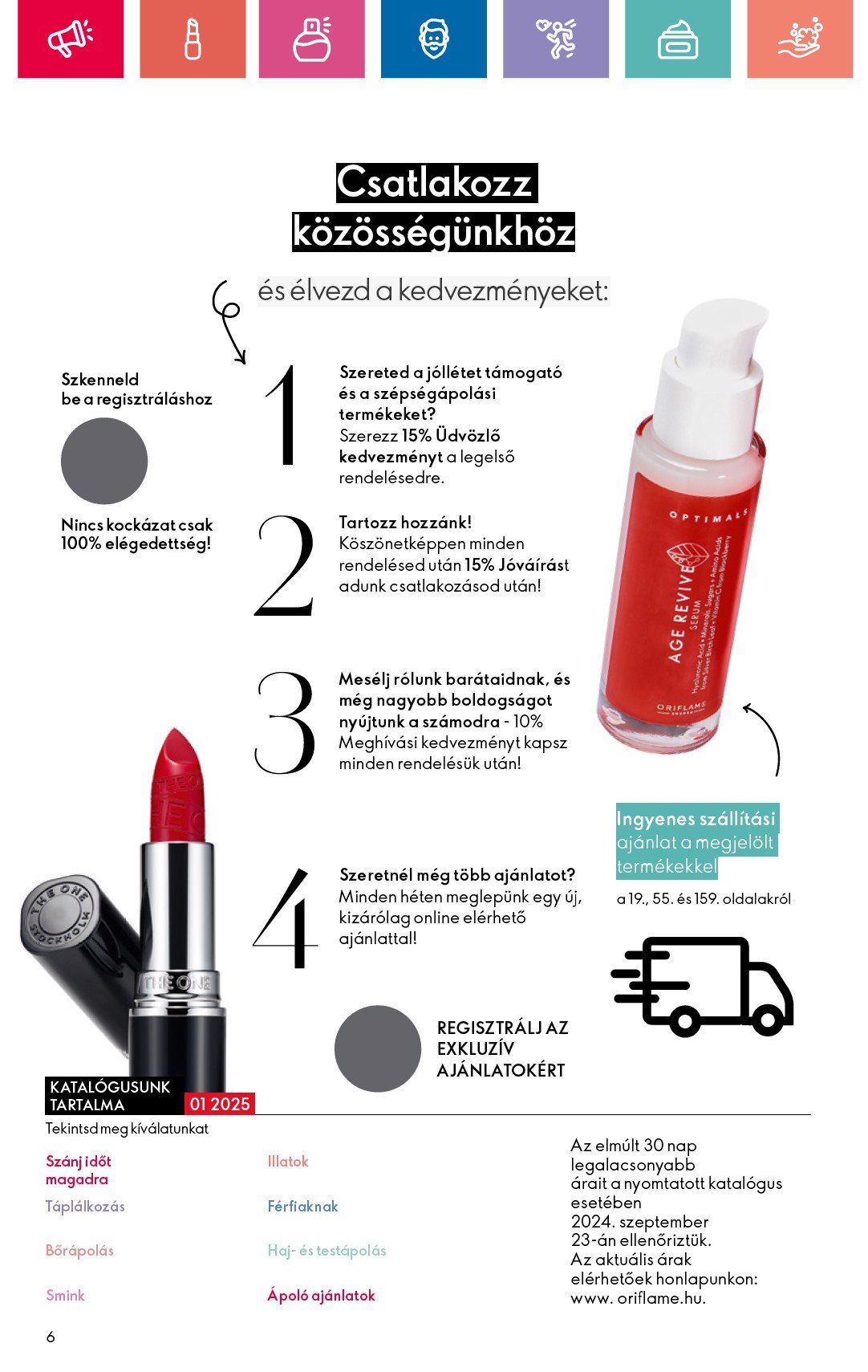 oriflame - Oriflame akciós újság, érvényes 12.29. - 01.18. - page: 6