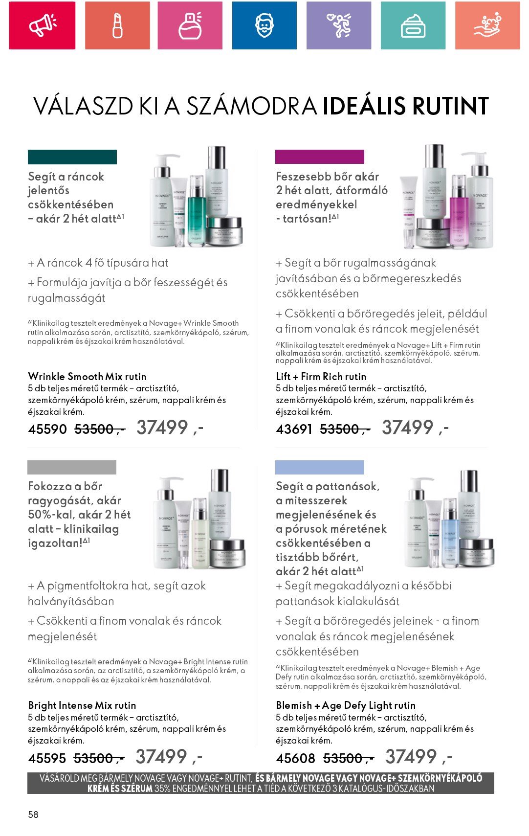 oriflame - Oriflame akciós újság, érvényes 12.29. - 01.18. - page: 58