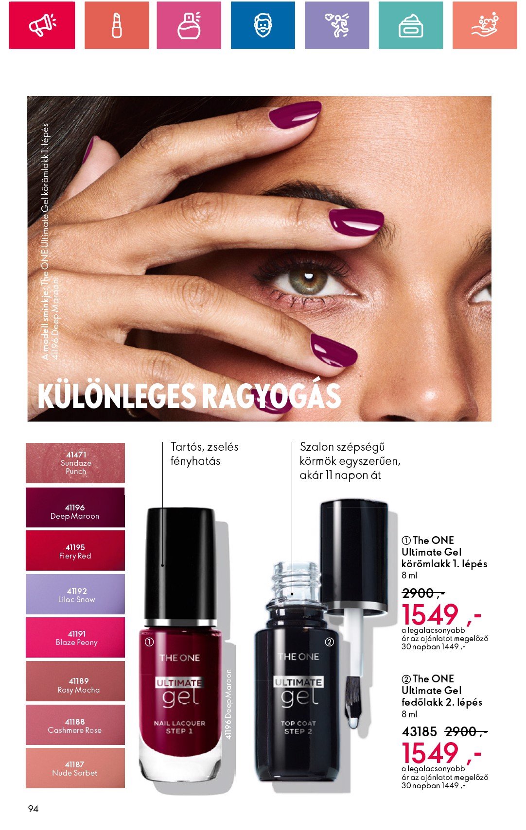 oriflame - Oriflame akciós újság, érvényes 12.29. - 01.18. - page: 94