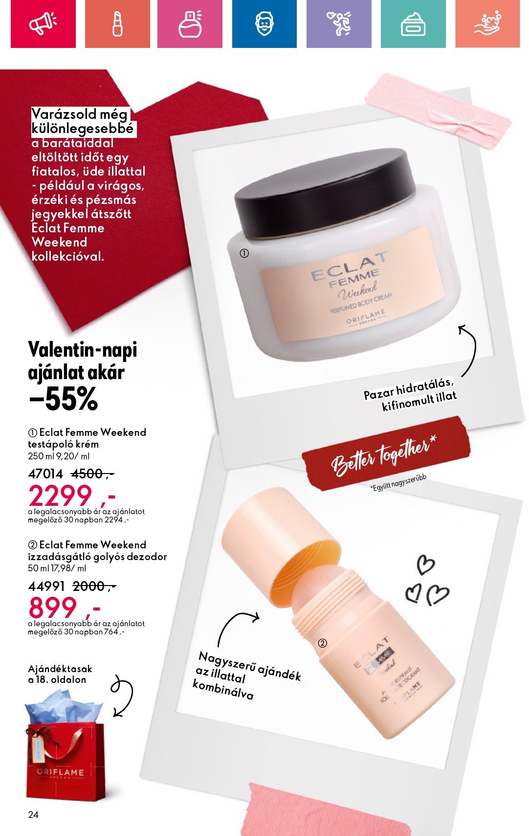 oriflame - Oriflame akciós újság, érvényes 01.19. - 02.08. - page: 24