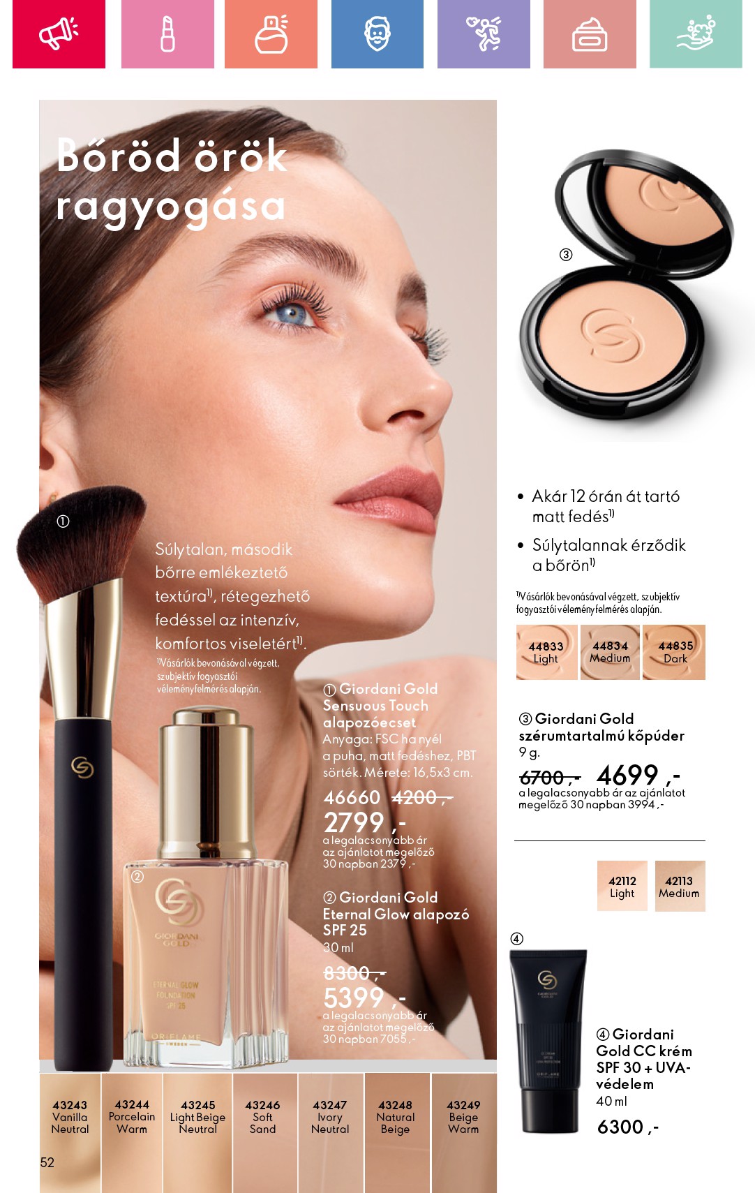 oriflame - Oriflame akciós újság, érvényes 01.19. - 02.08. - page: 52